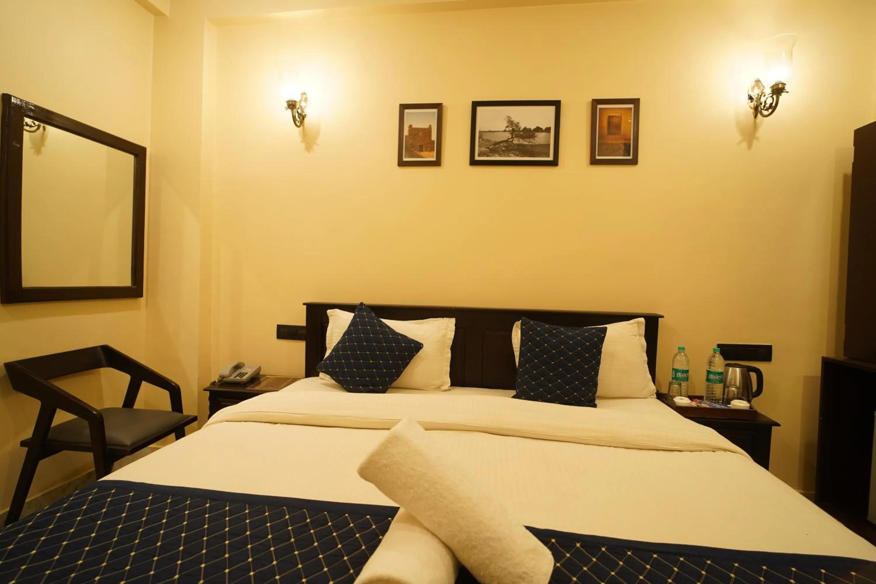 Bed in Hotel Vasshifa Palace