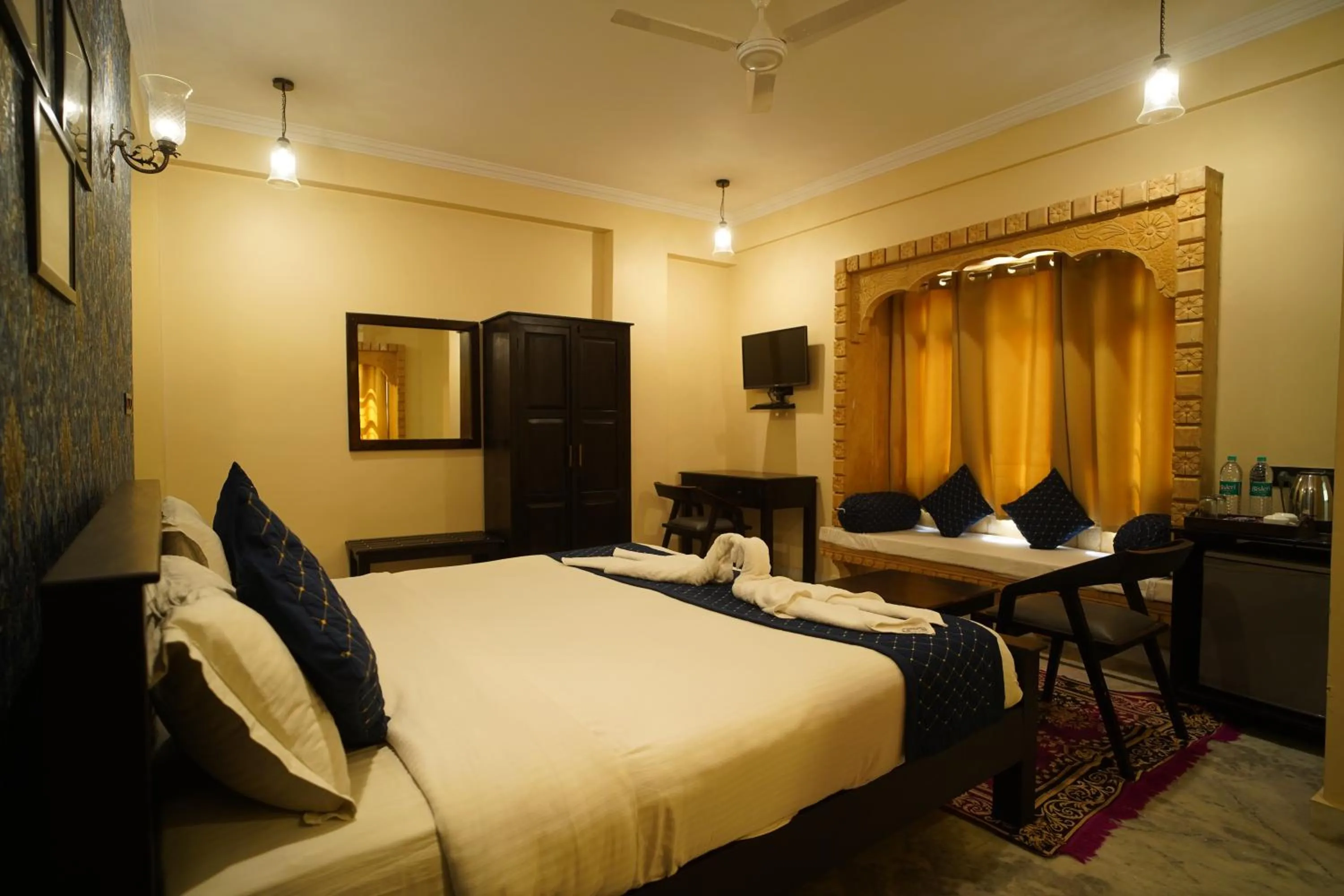 Bed in Hotel Vasshifa Palace