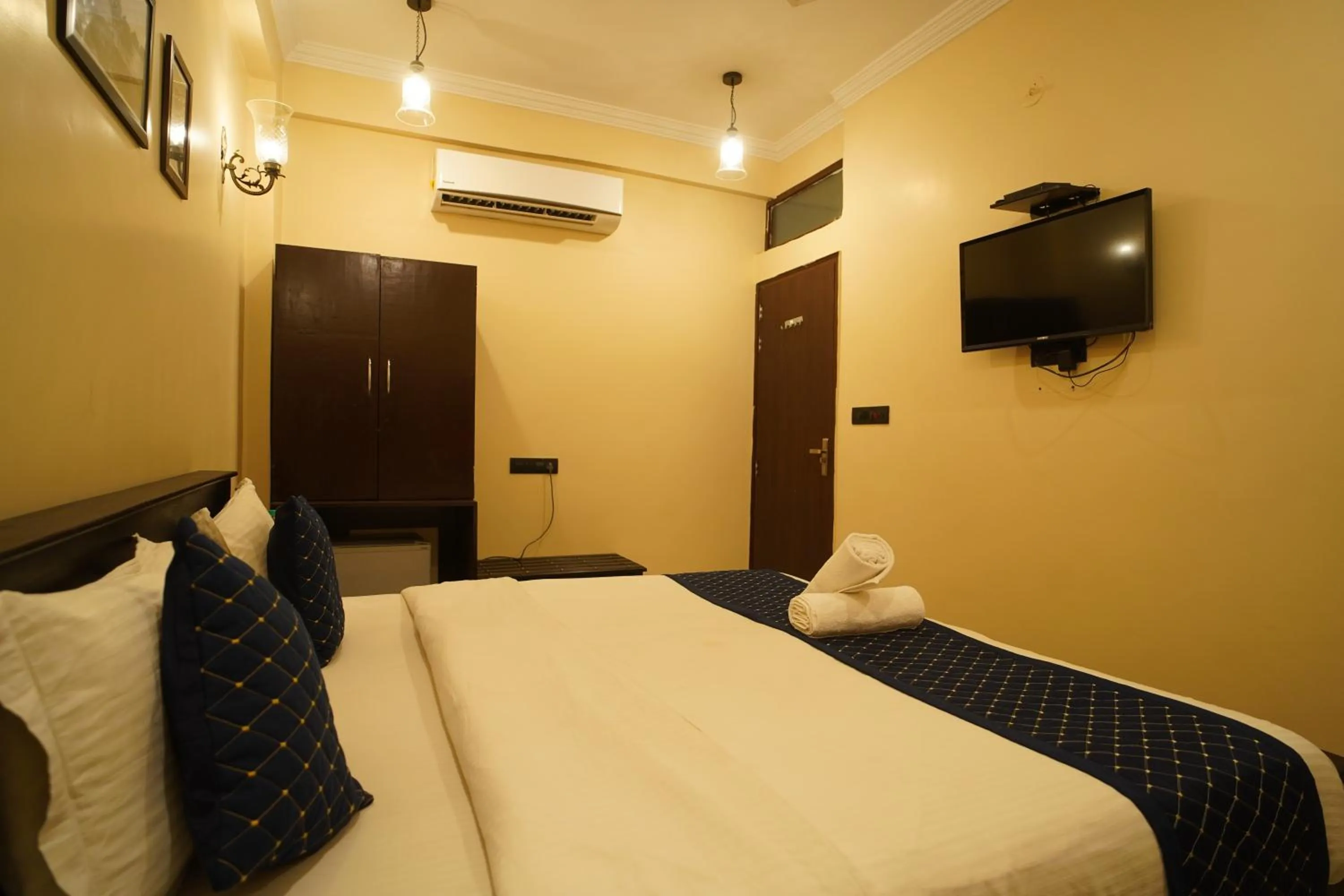 Bed in Hotel Vasshifa Palace