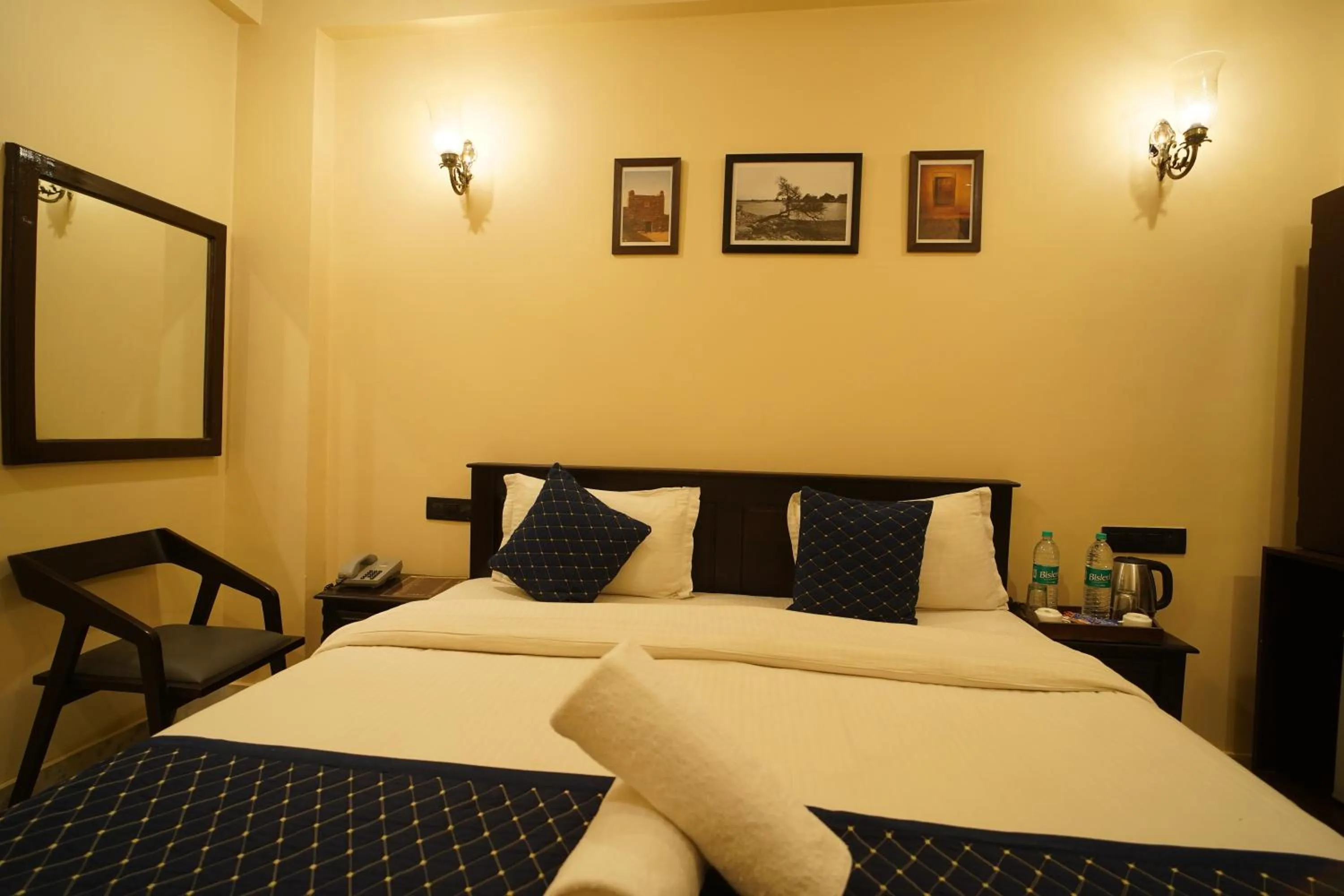 Bed in Hotel Vasshifa Palace