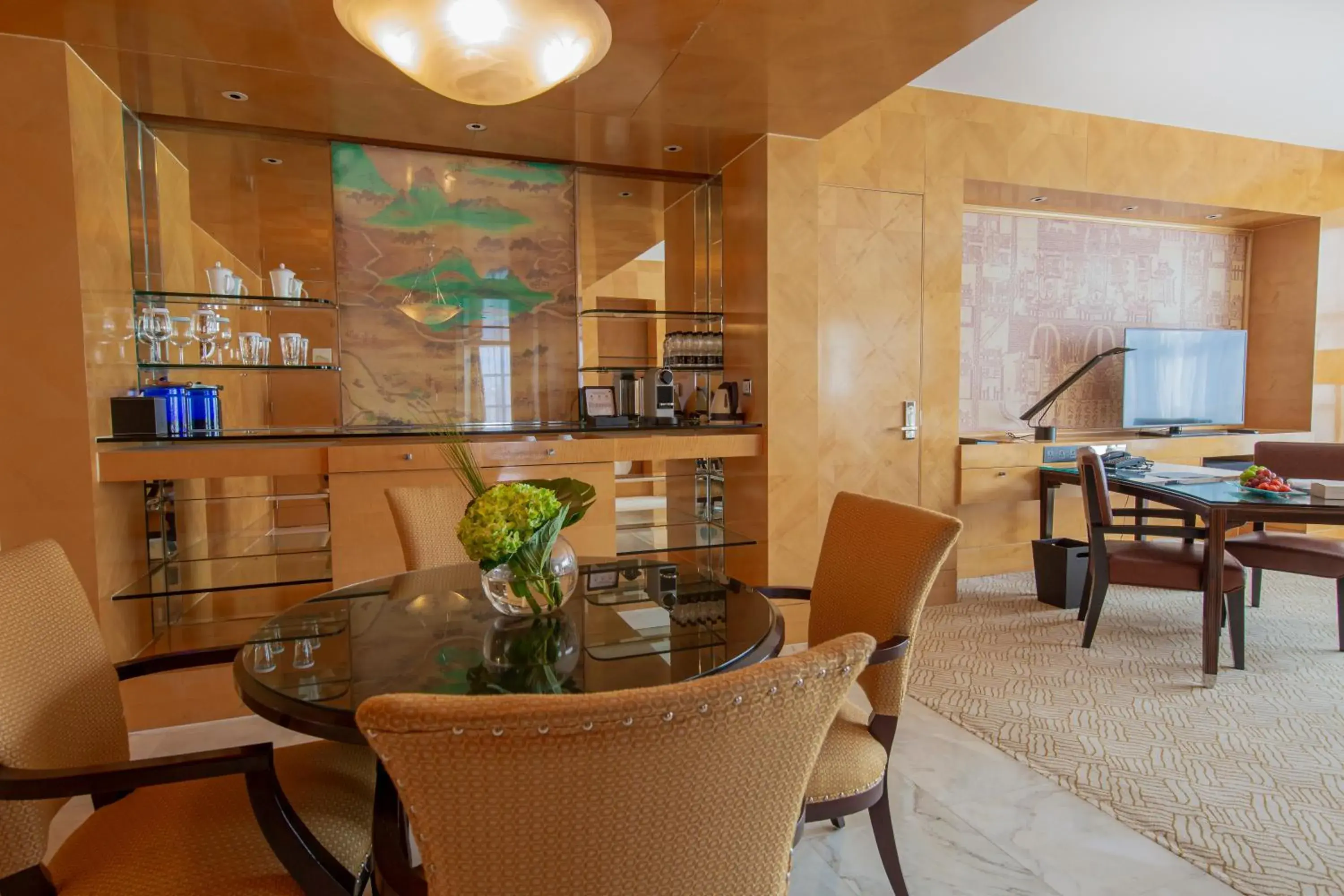 Executive Suite King, Club level, 1 Bedroom Suite, 1 King - single occupancy in The Ritz-Carlton Beijing, Financial Street Executive Suite King, Club level, 1 Bedroom Suite, 1 King - single occupancy in The Ritz-Carlton Beijing, Financial Street