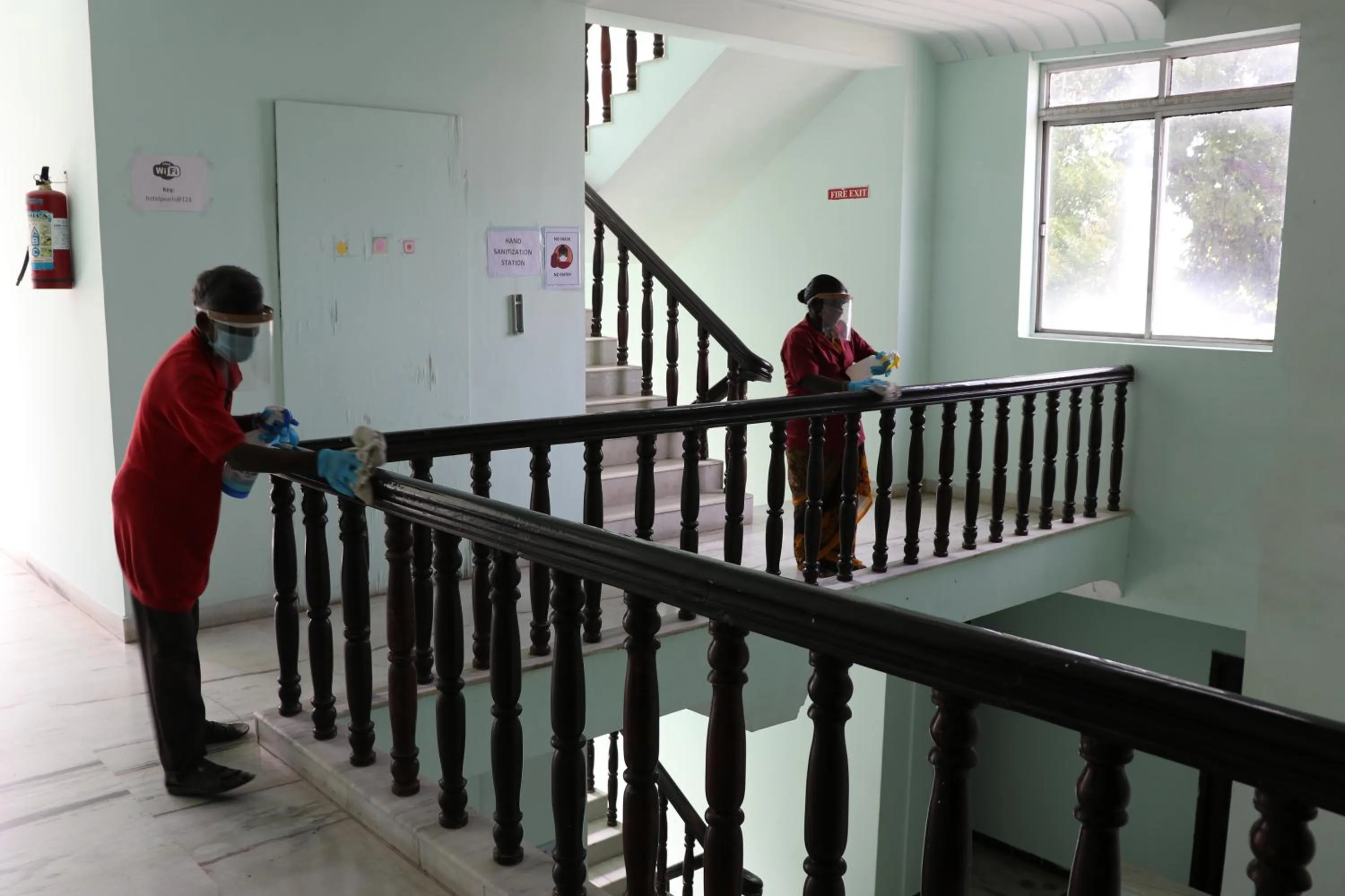 Staff in Hotel Pearls