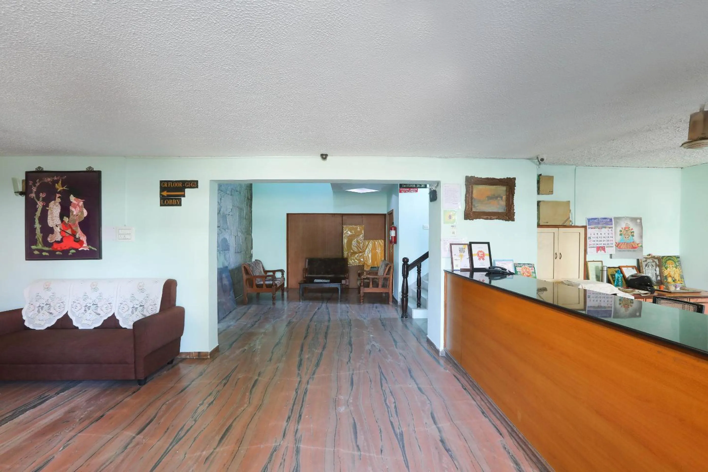 Lobby or reception in Hotel Pearls