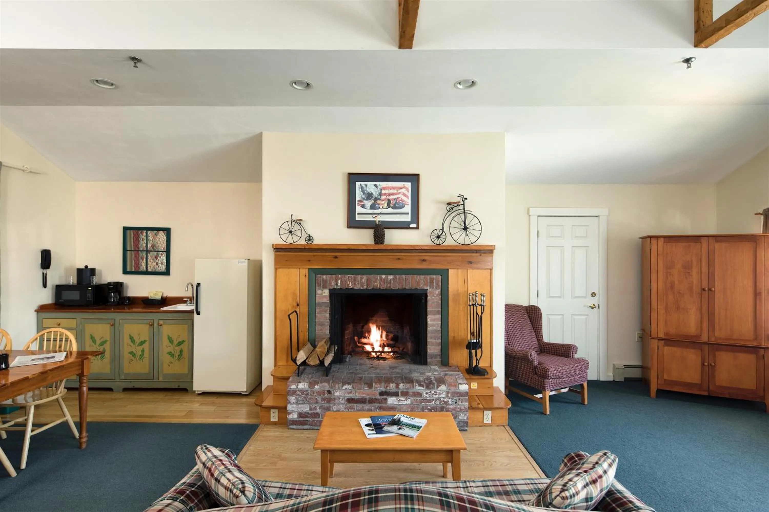 Living room in Country Inn at Camden Rockport
