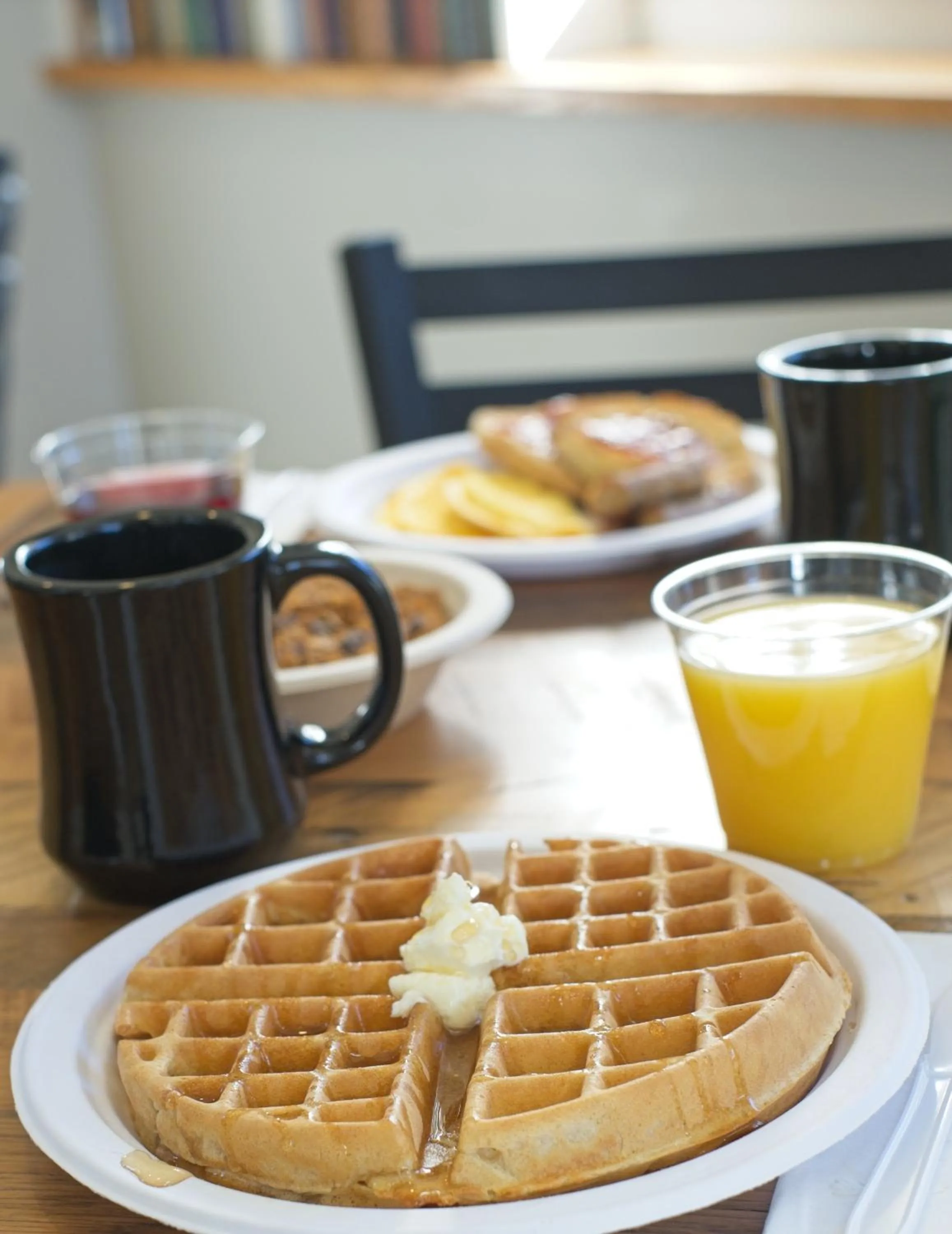 Continental breakfast in Country Inn at Camden Rockport