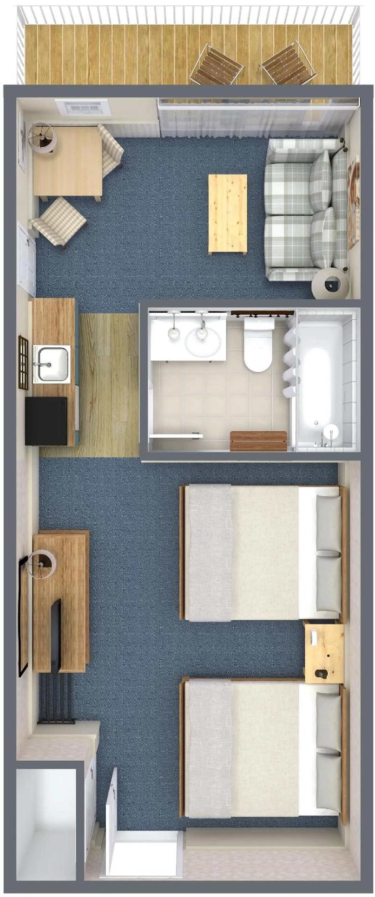 Floor plan in Country Inn at Camden Rockport