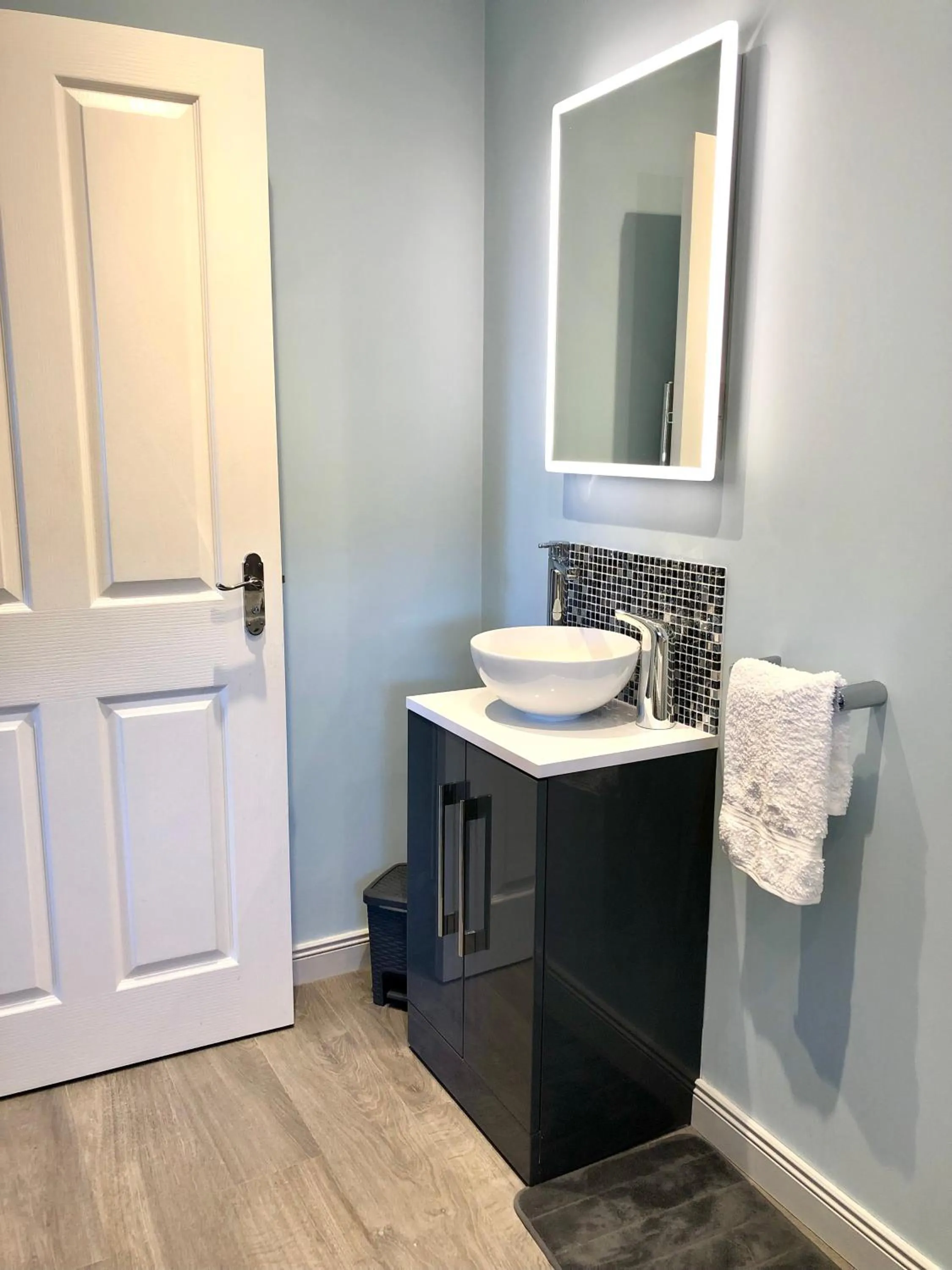 Bathroom in Room on the River