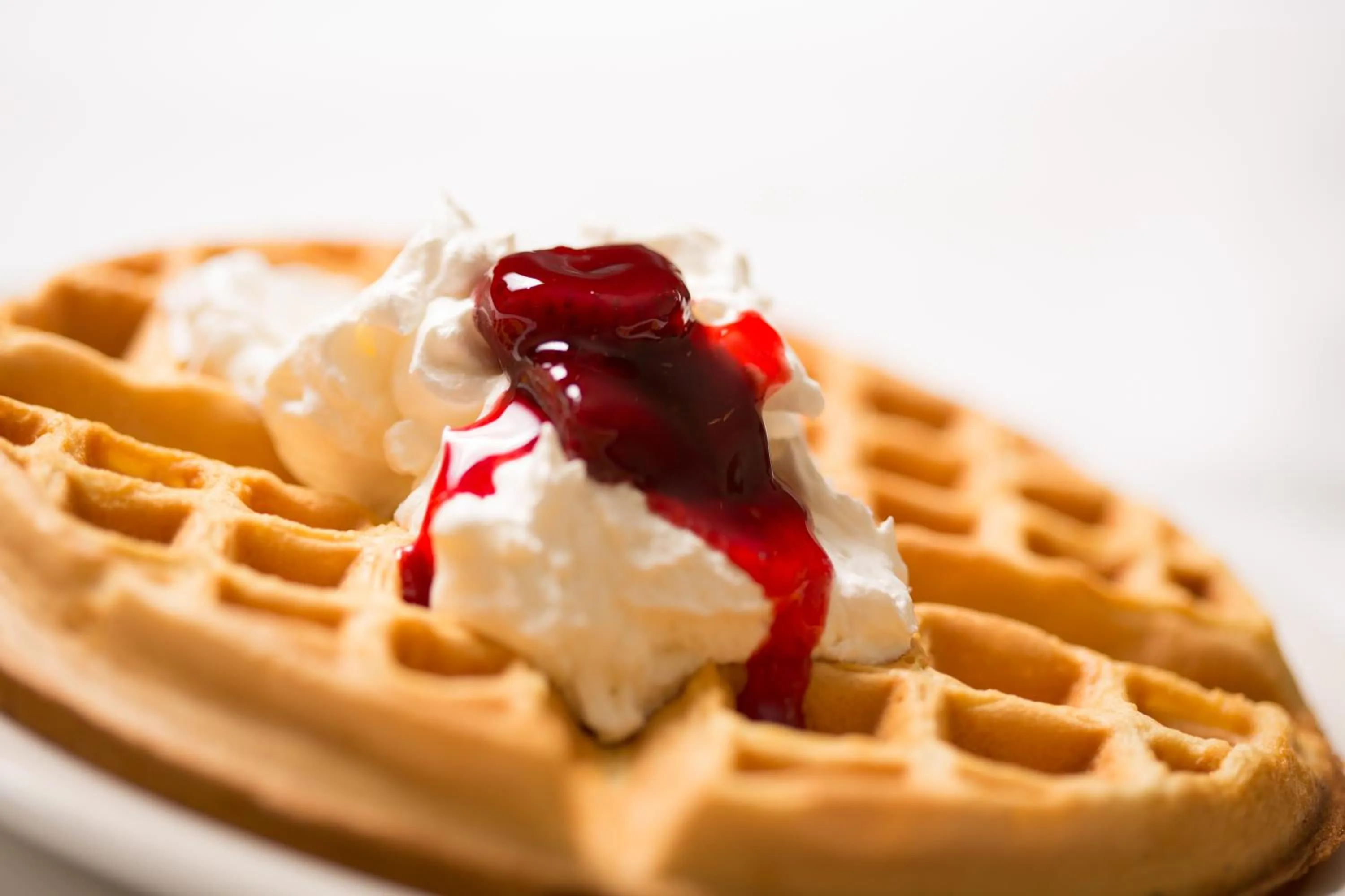 Food close-up in The Marina Inn on San Francisco Bay