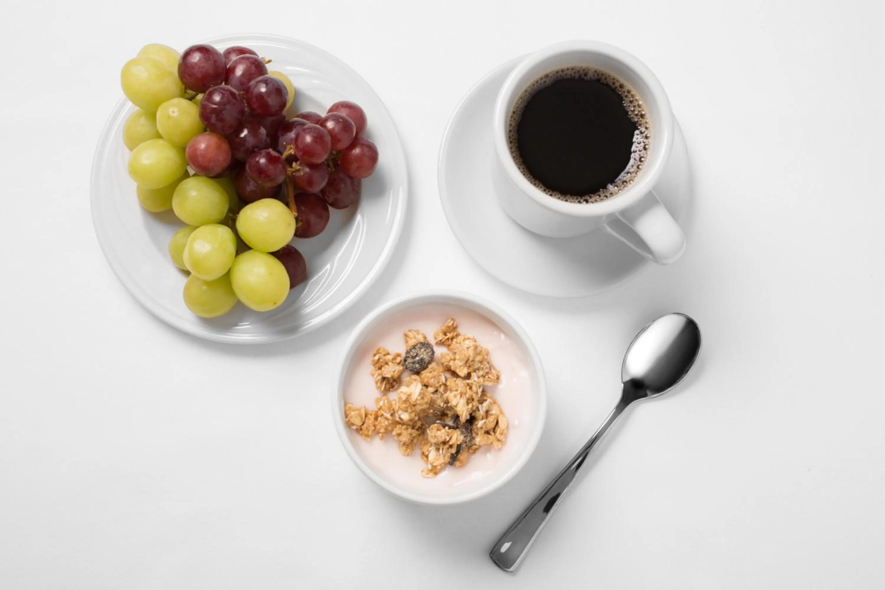 Food close-up in The Marina Inn on San Francisco Bay