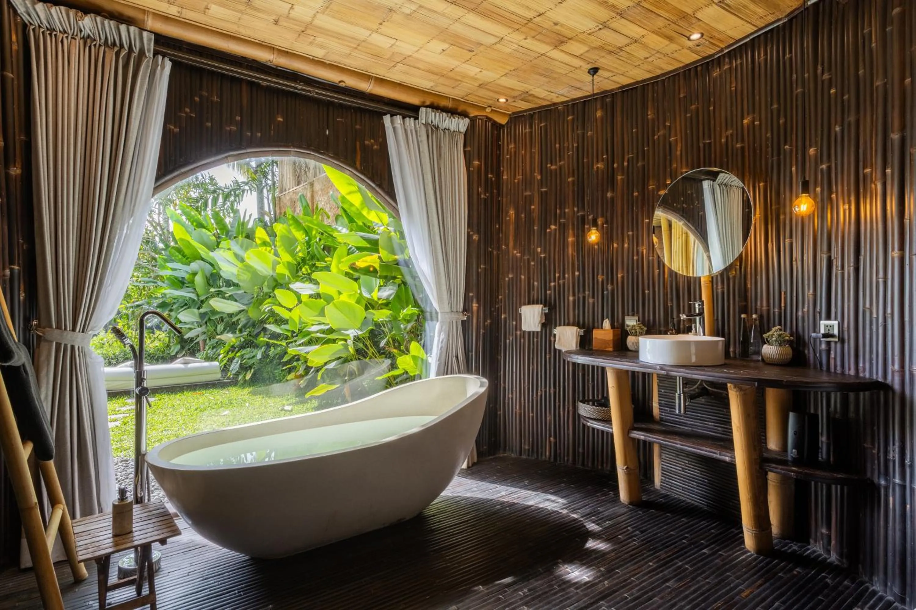 Natural landscape in Eco Six Bali