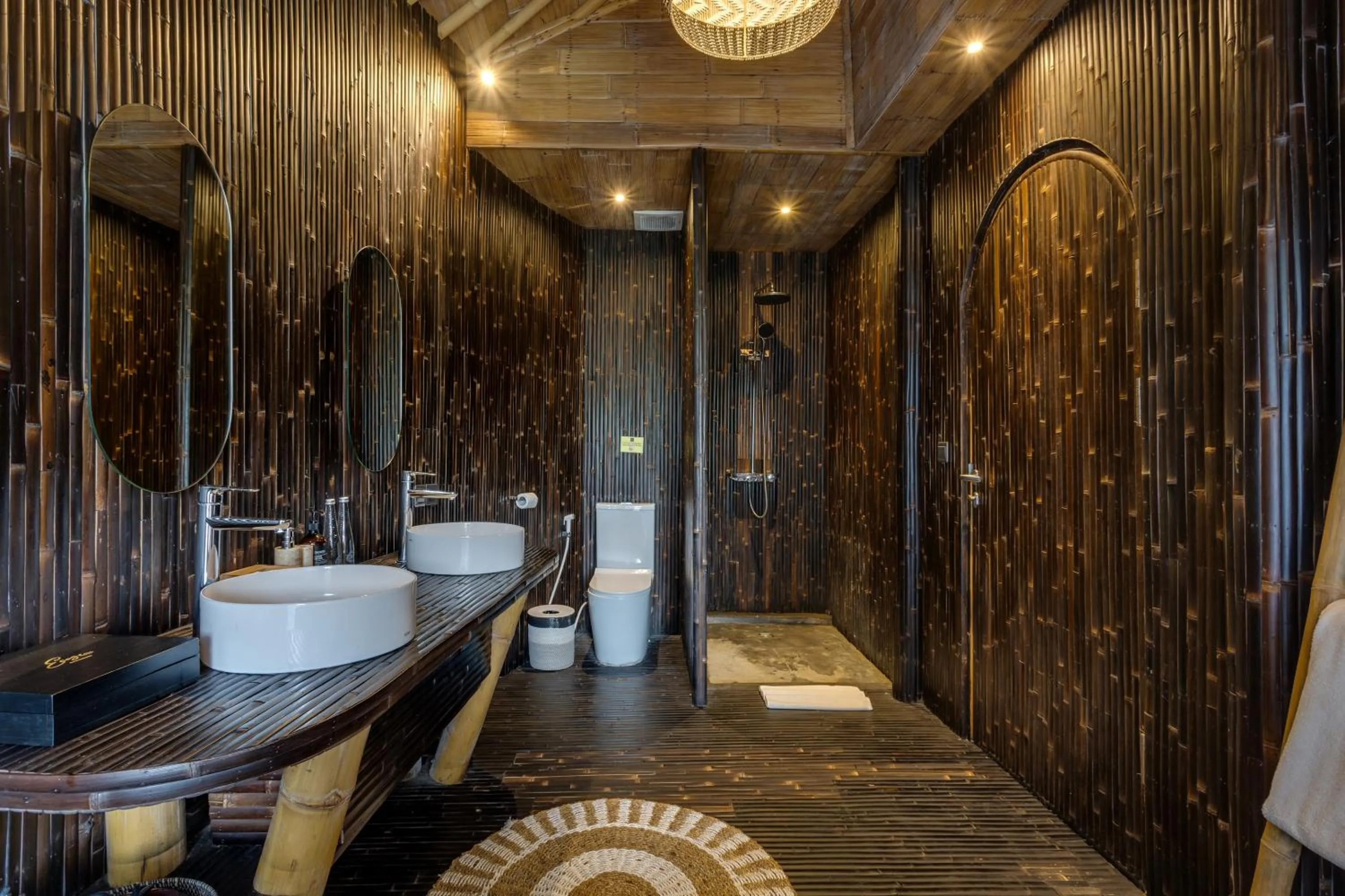 Shower in Eco Six Bali