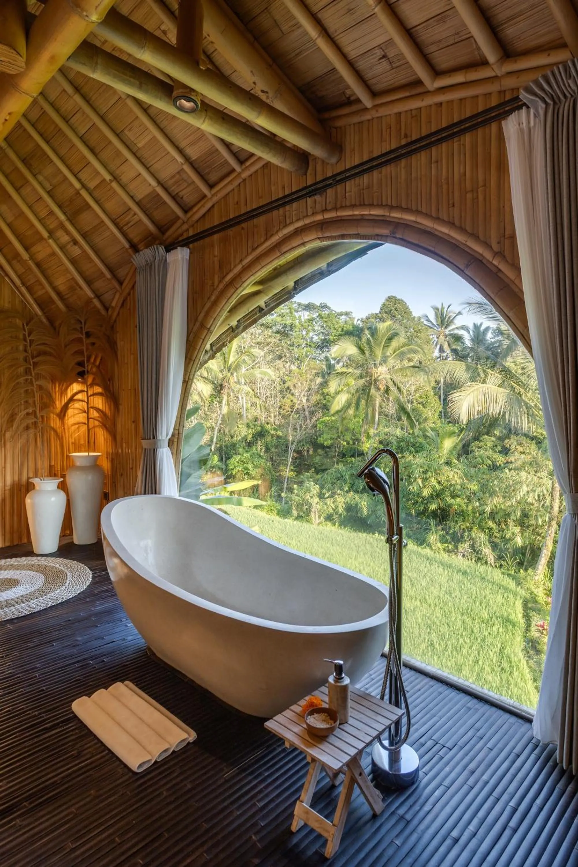 Natural landscape in Eco Six Bali