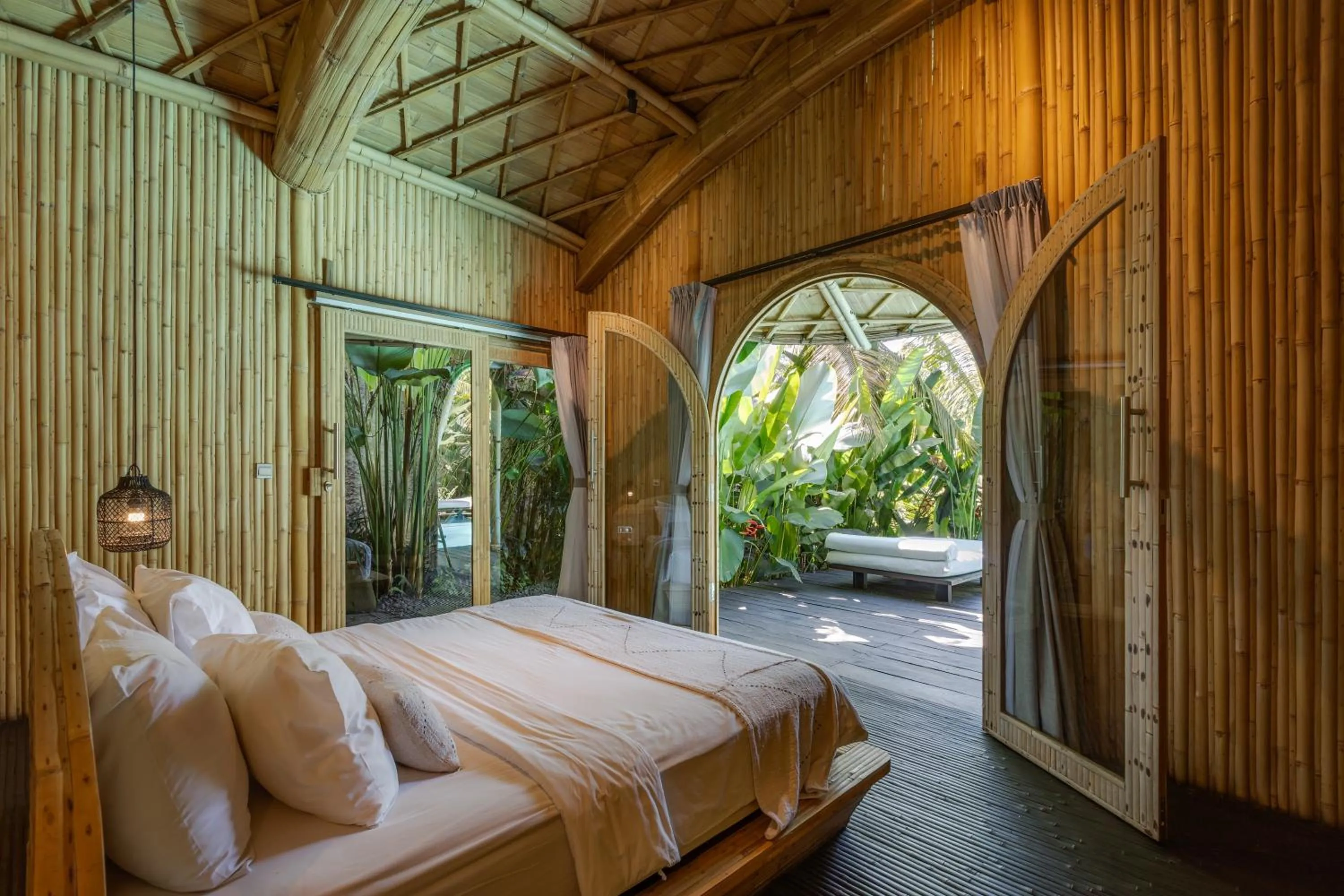 Bed in Eco Six Bali