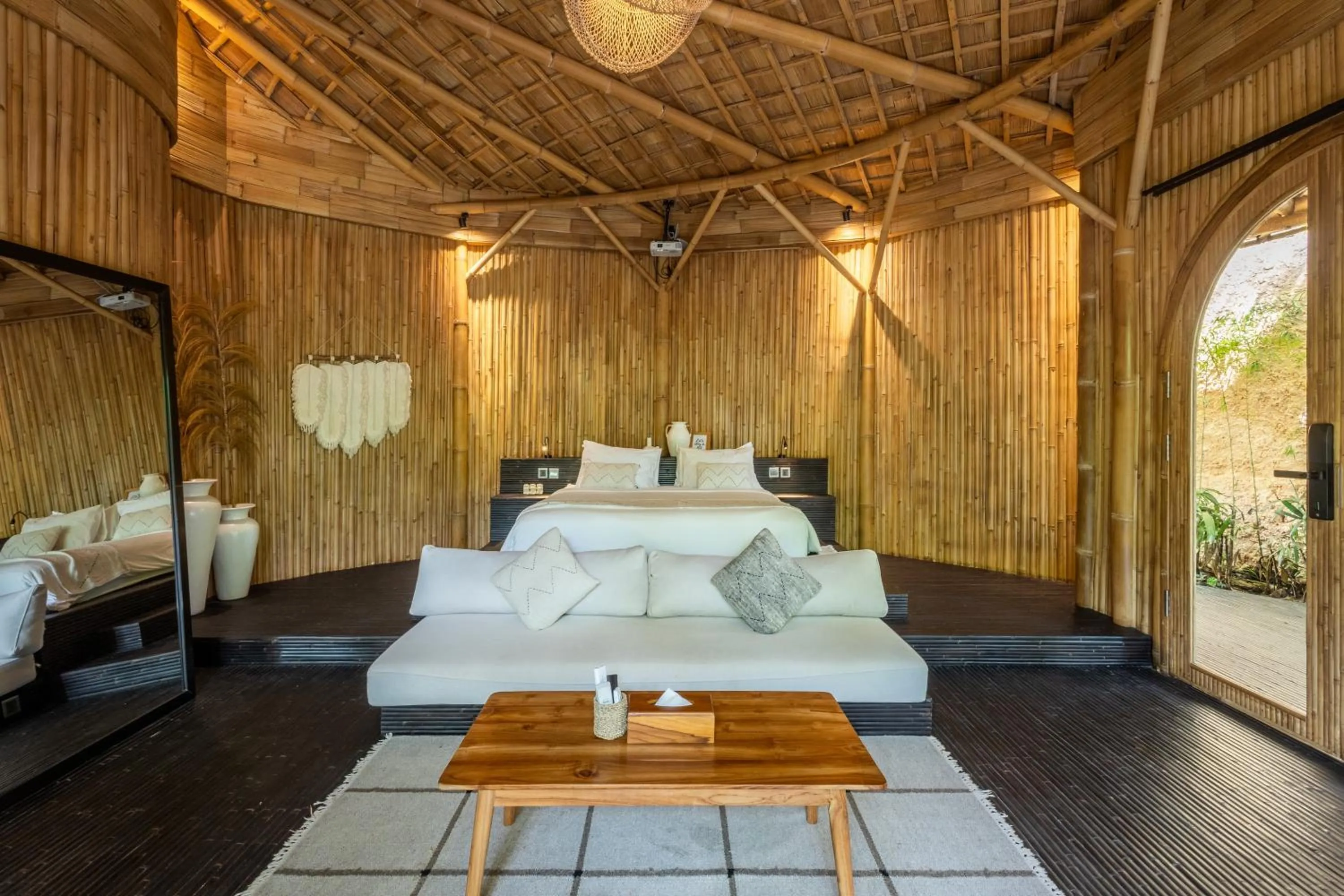 Bed in Eco Six Bali