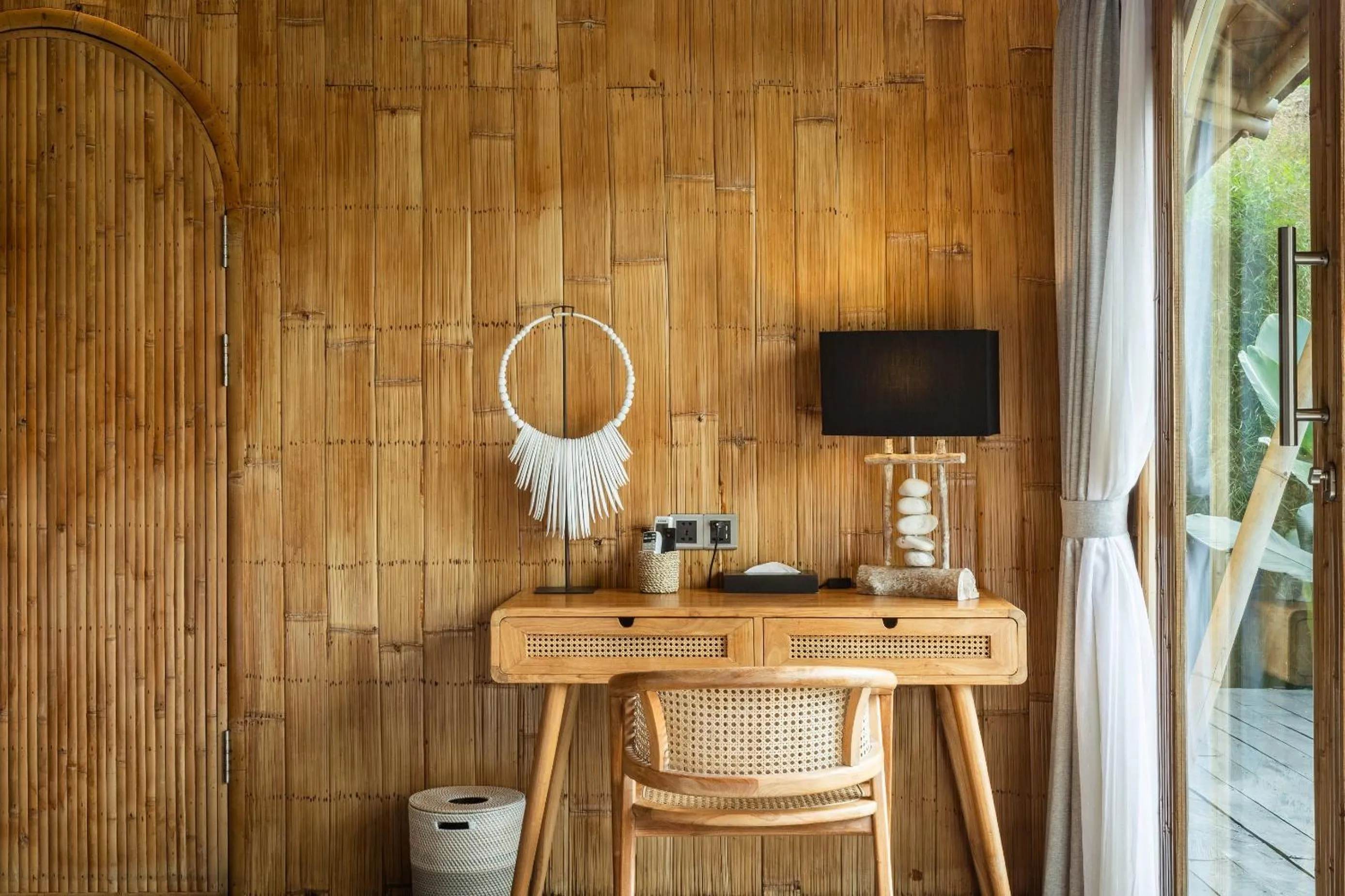 Seating area in Eco Six Bali