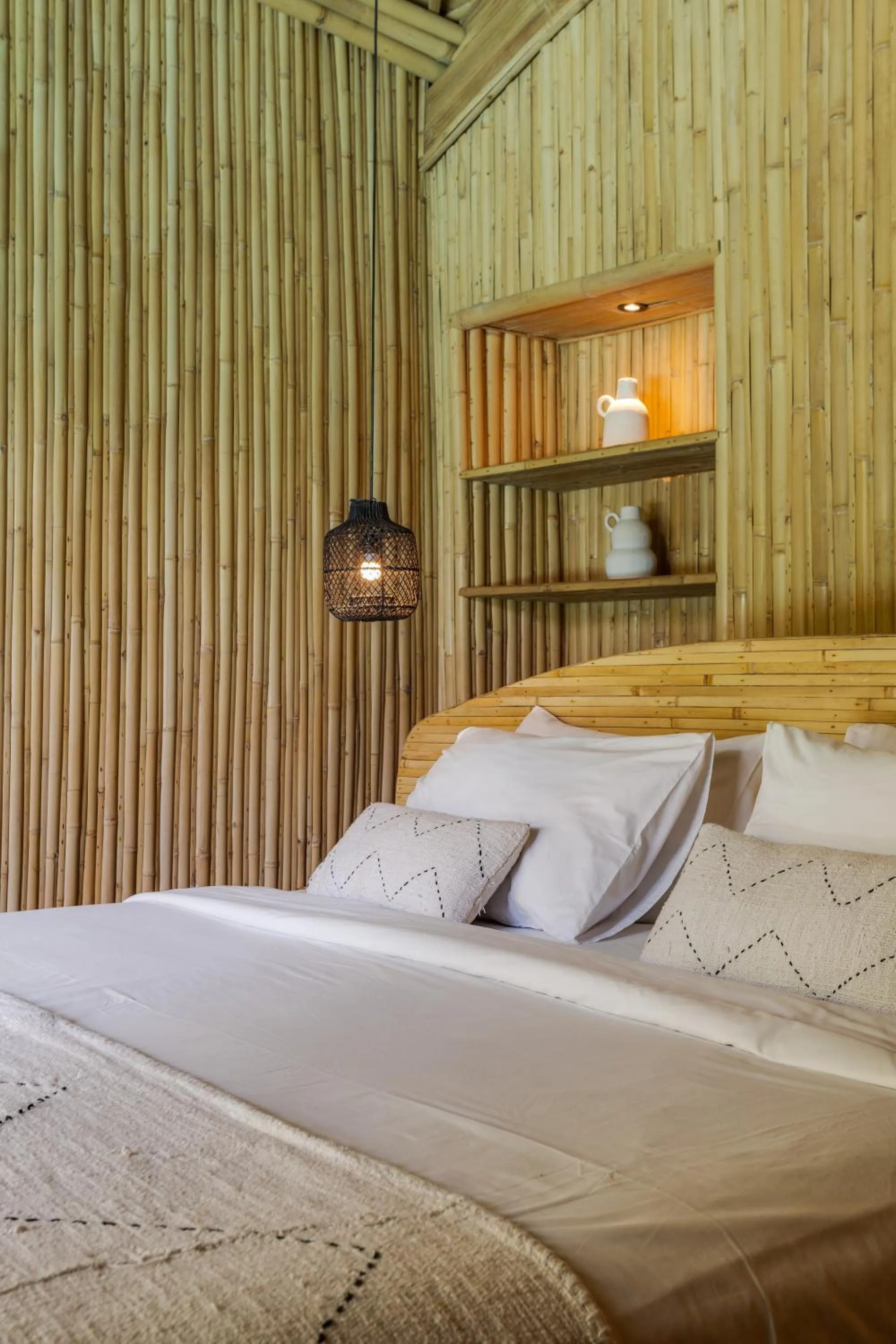 Bed in Eco Six Bali