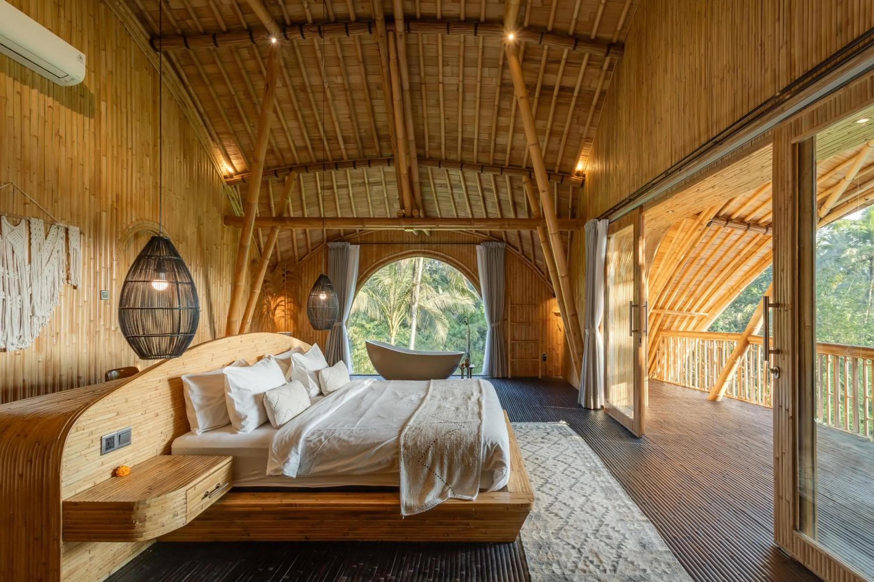 Bed in Eco Six Bali
