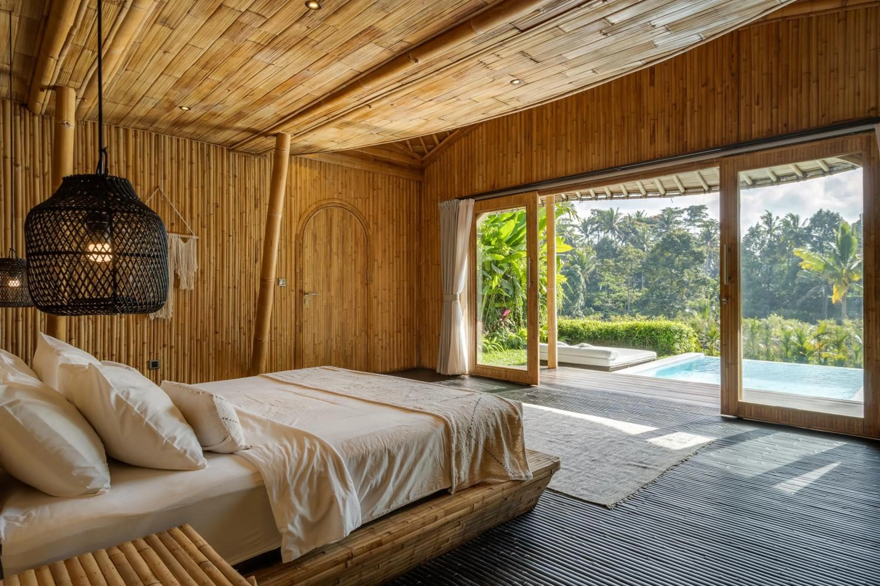 Bed in Eco Six Bali