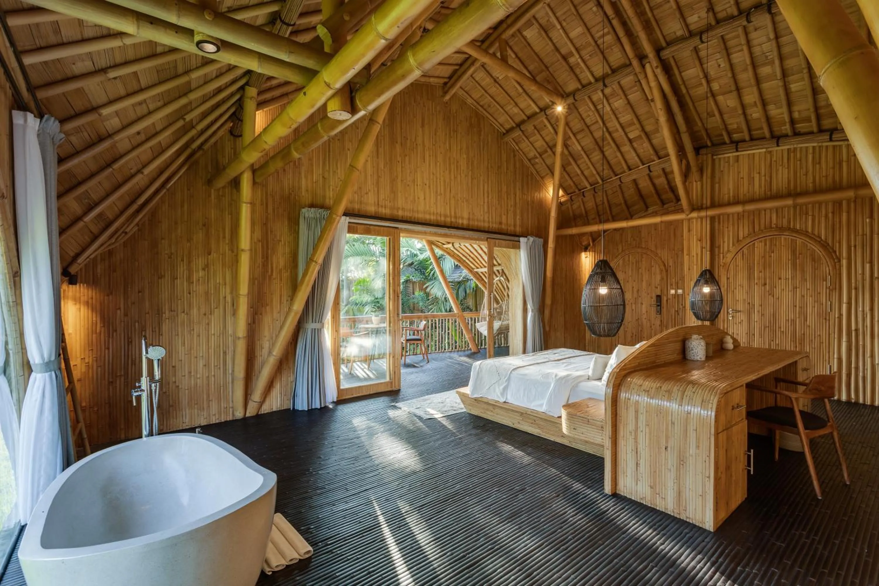 Bed in Eco Six Bali
