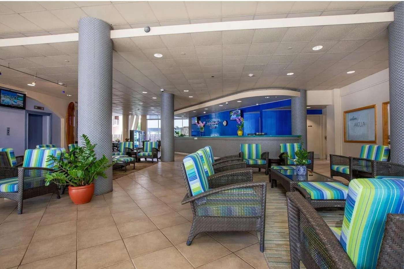 Lobby or reception in Aqua Aloha Surf Waikiki