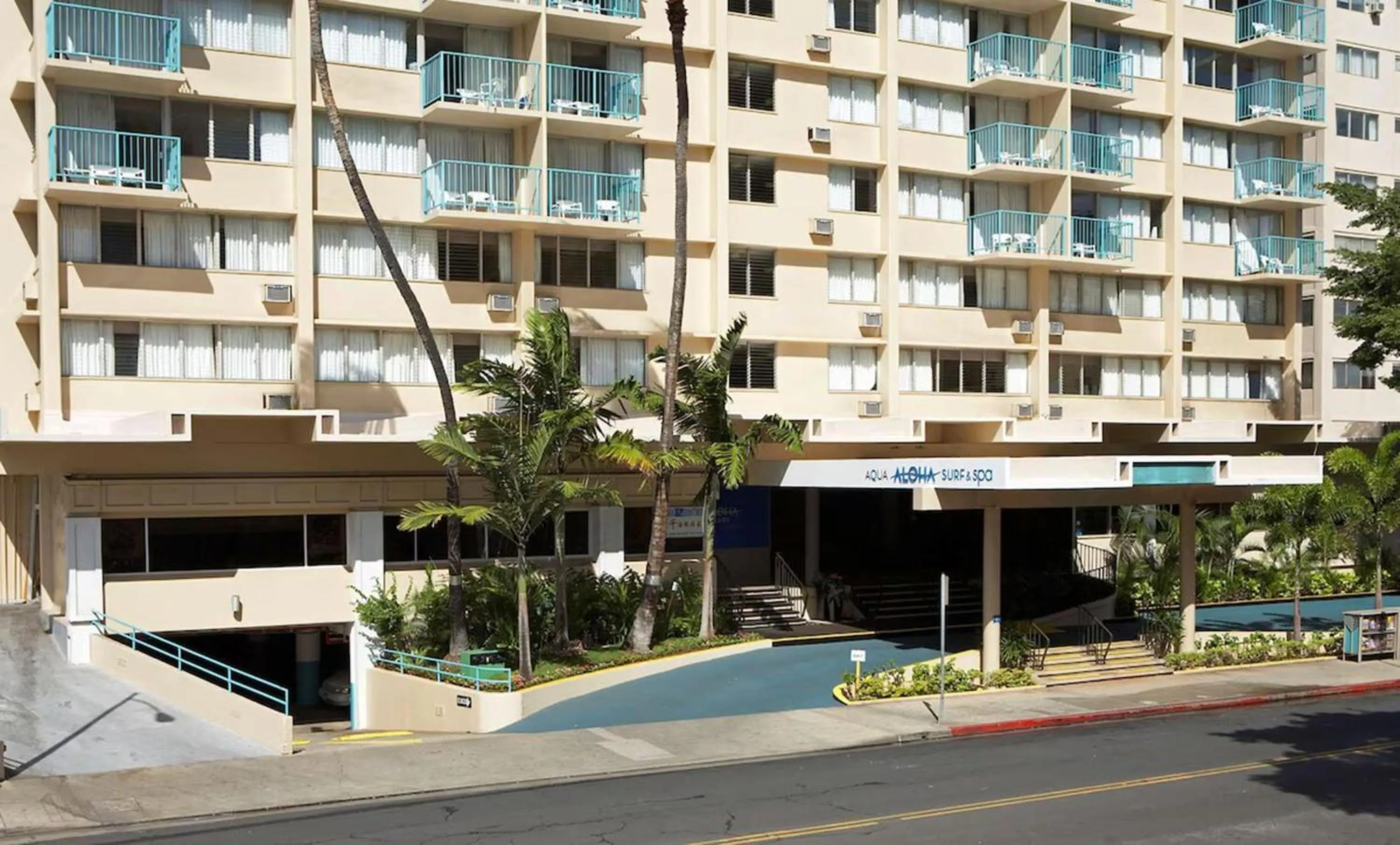 Property building in Aqua Aloha Surf Waikiki