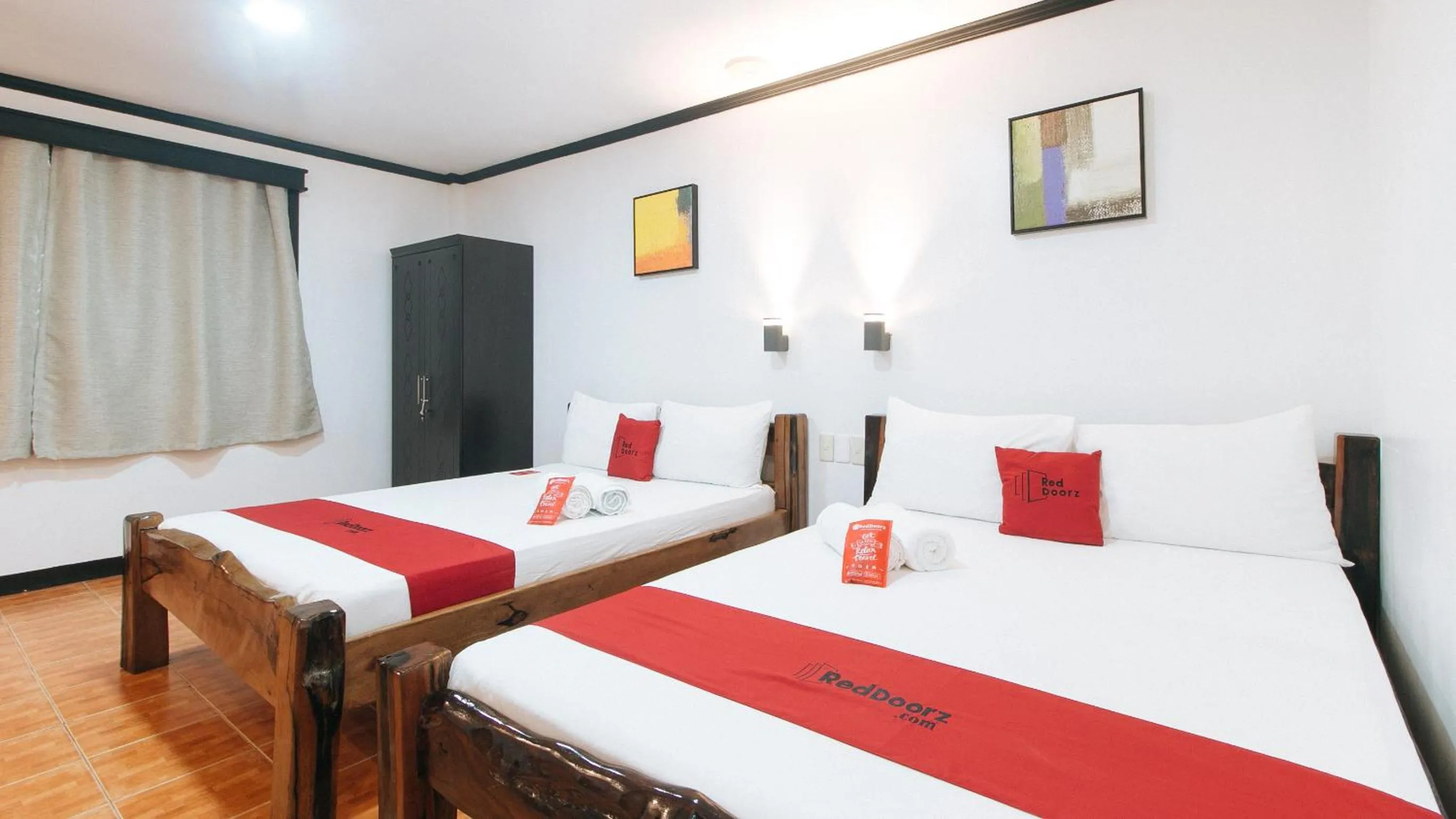 Bed in RedDoorz at La Sefa Hotel and Resort Atimonan