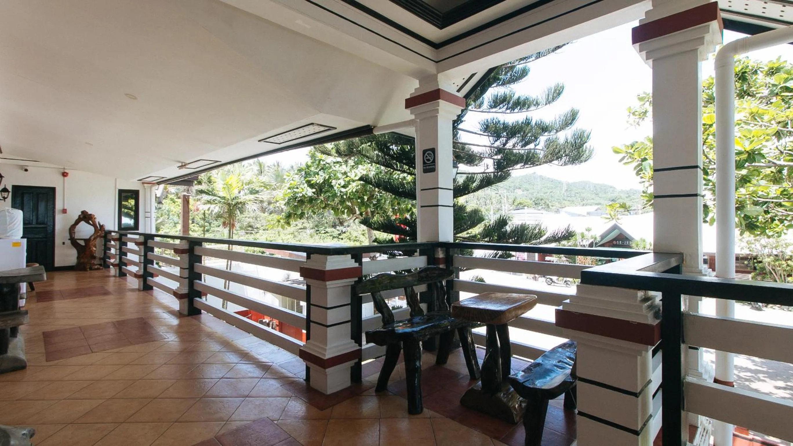 Balcony/Terrace in RedDoorz at La Sefa Hotel and Resort Atimonan