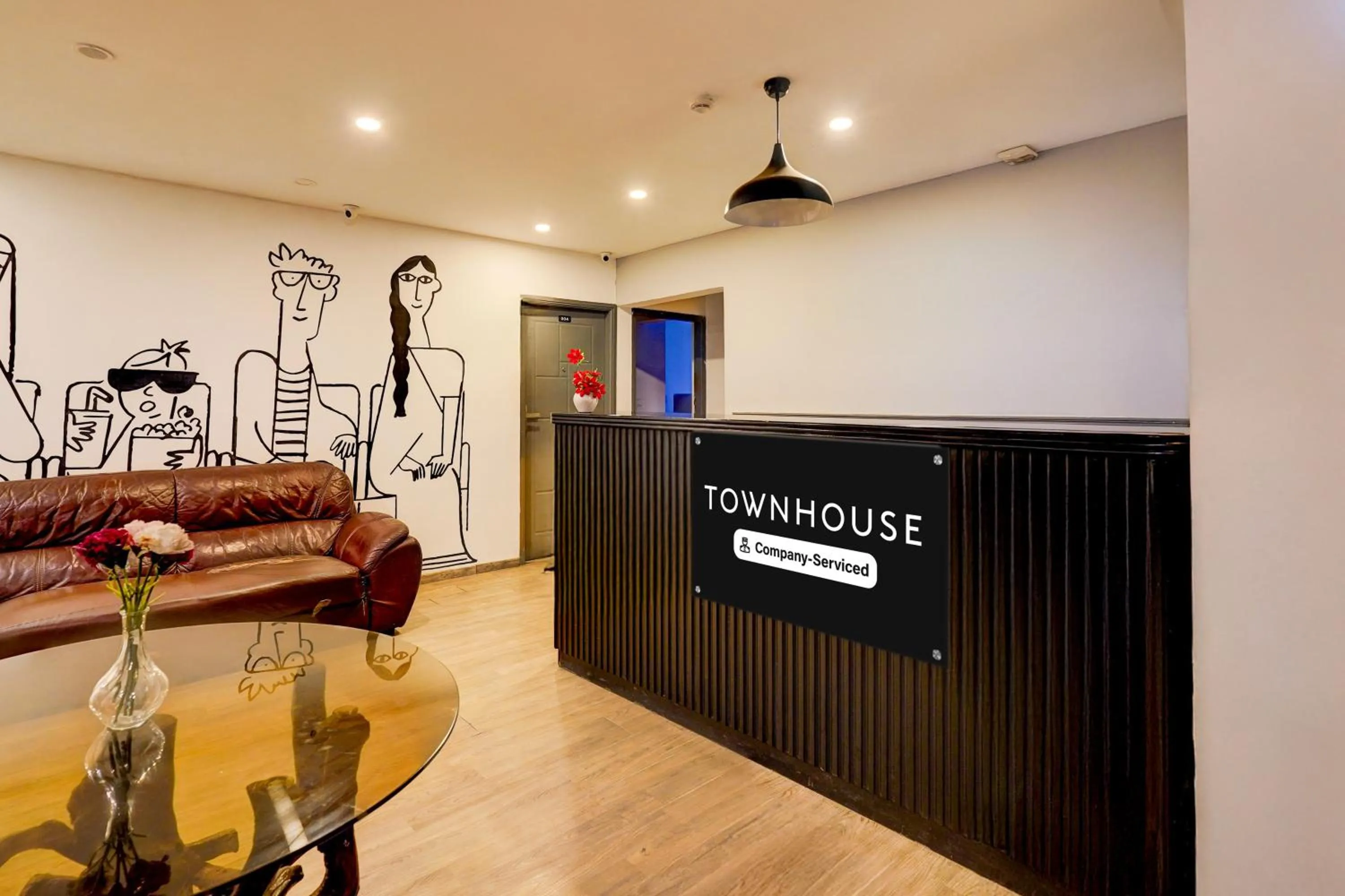 Lobby or reception in Super Townhouse HAL Indiranagar Extension