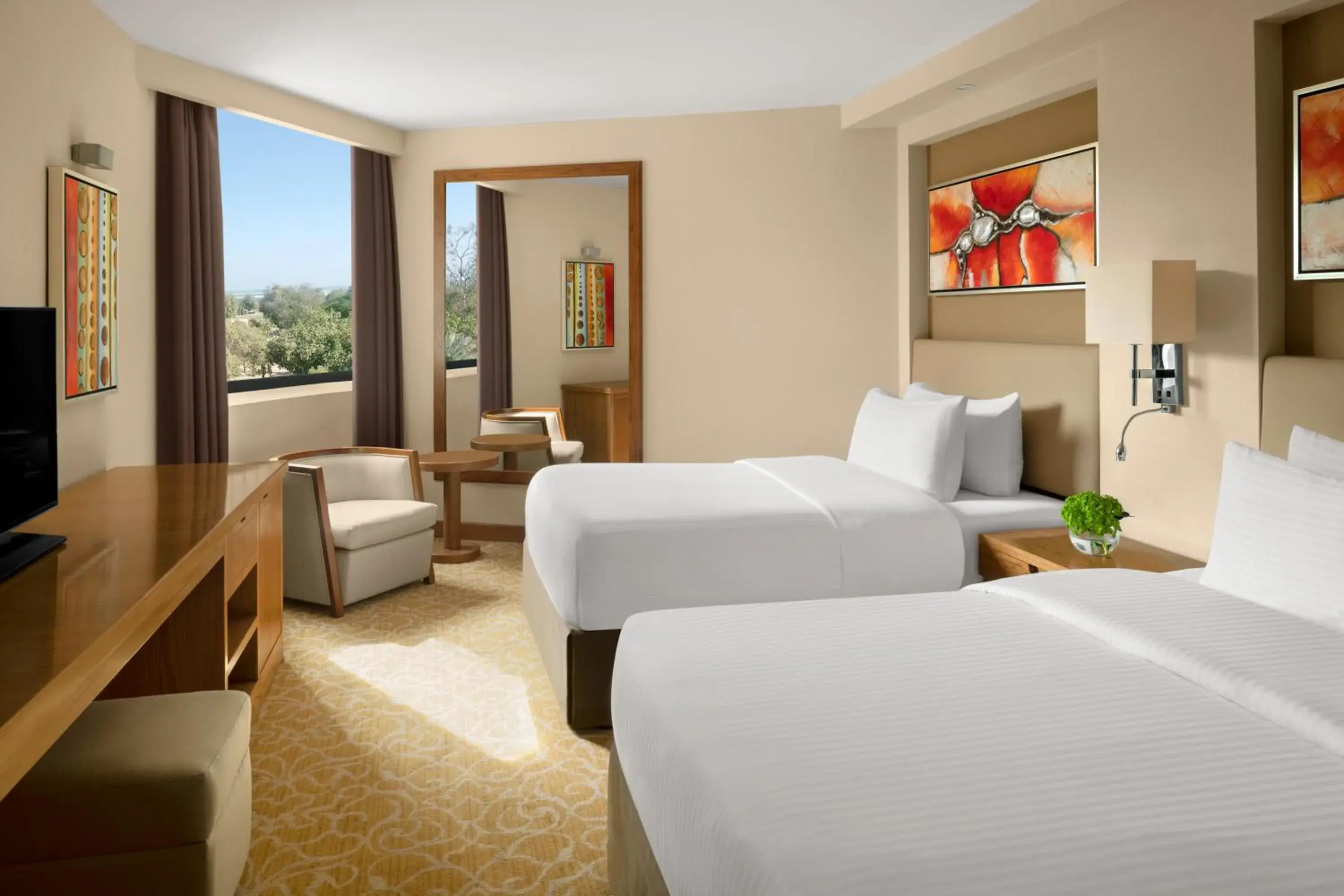 Classic Twin Room with Lounge Access in InterContinental Al Jubail Resort Classic Twin Room with Lounge Access in InterContinental Al Jubail Resort