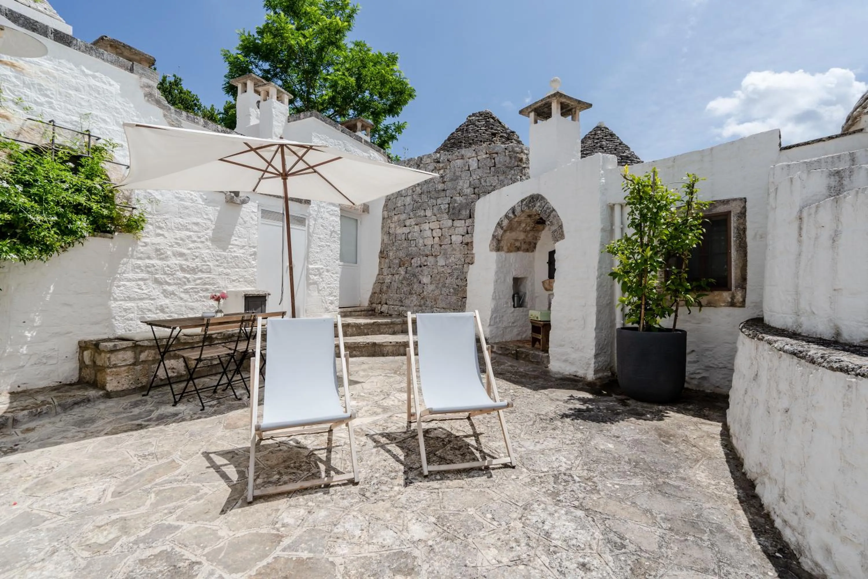 Patio in Dimora Rutica