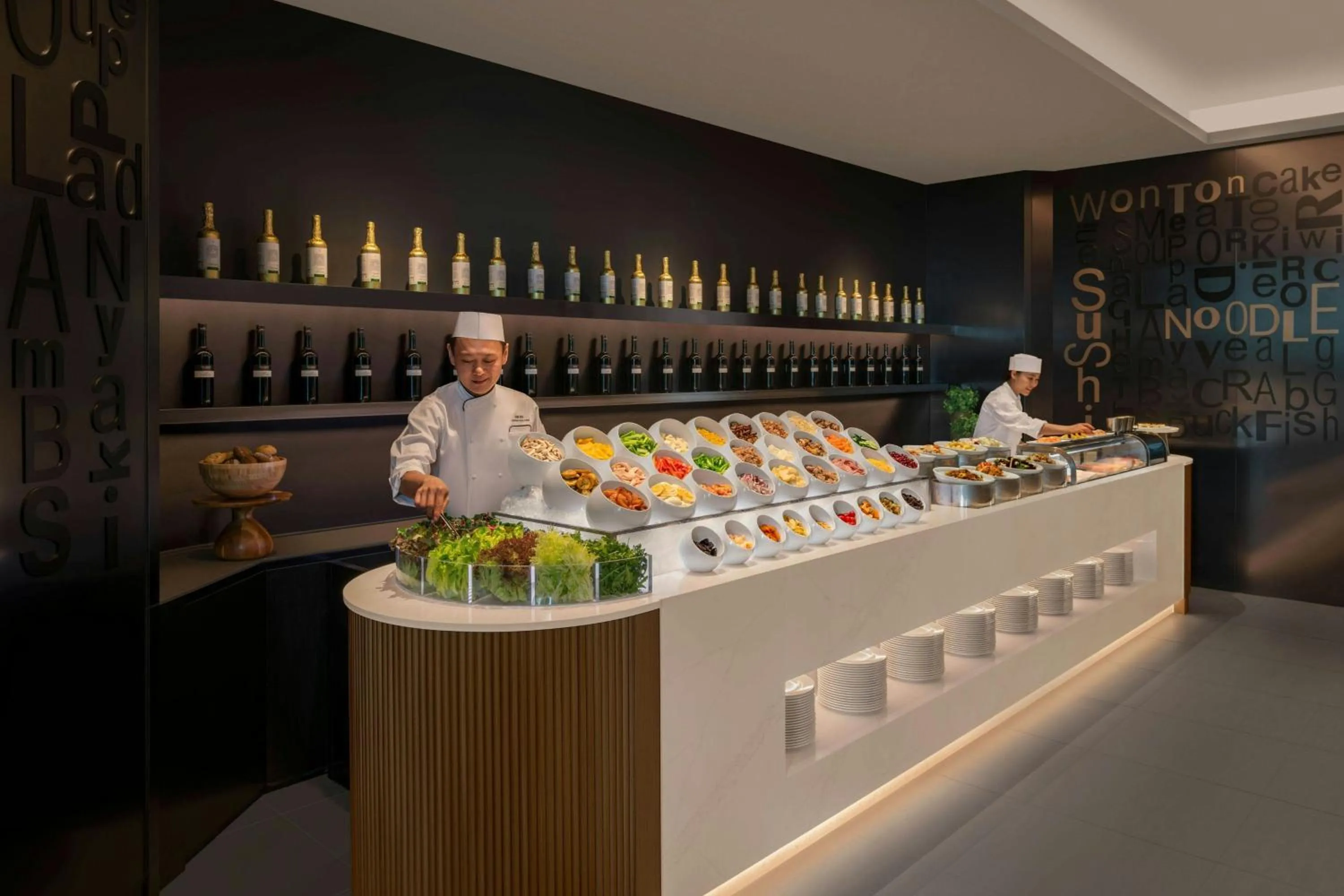 Lounge or bar in JW Marriott Hotel Hong Kong