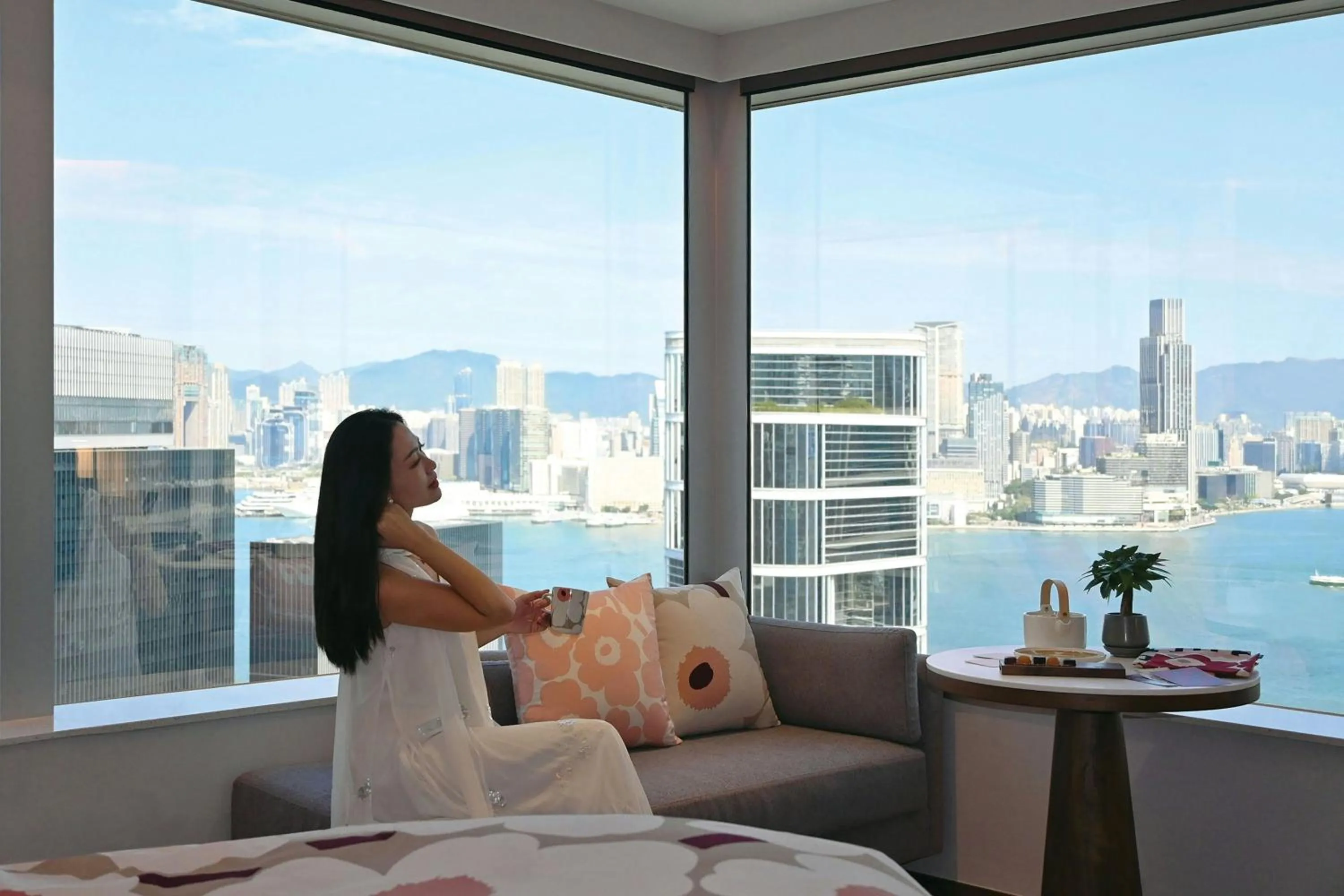 Photo of the whole room in JW Marriott Hotel Hong Kong