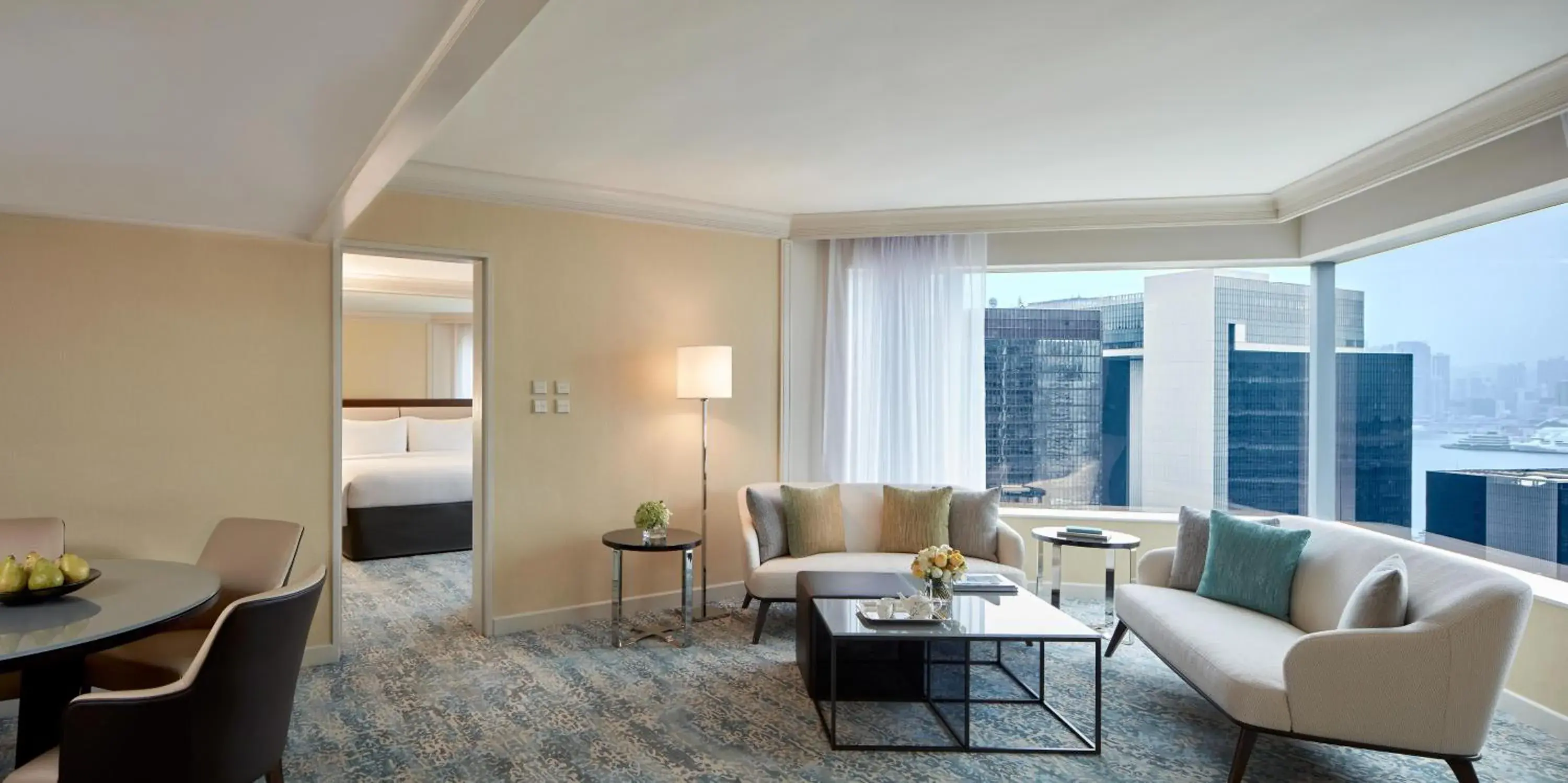 JW One Bedroom Executive Suite with Harbor view & Executive lounge access in JW Marriott Hotel Hong Kong JW One Bedroom Executive Suite with Harbor view & Executive lounge access in JW Marriott Hotel Hong Kong