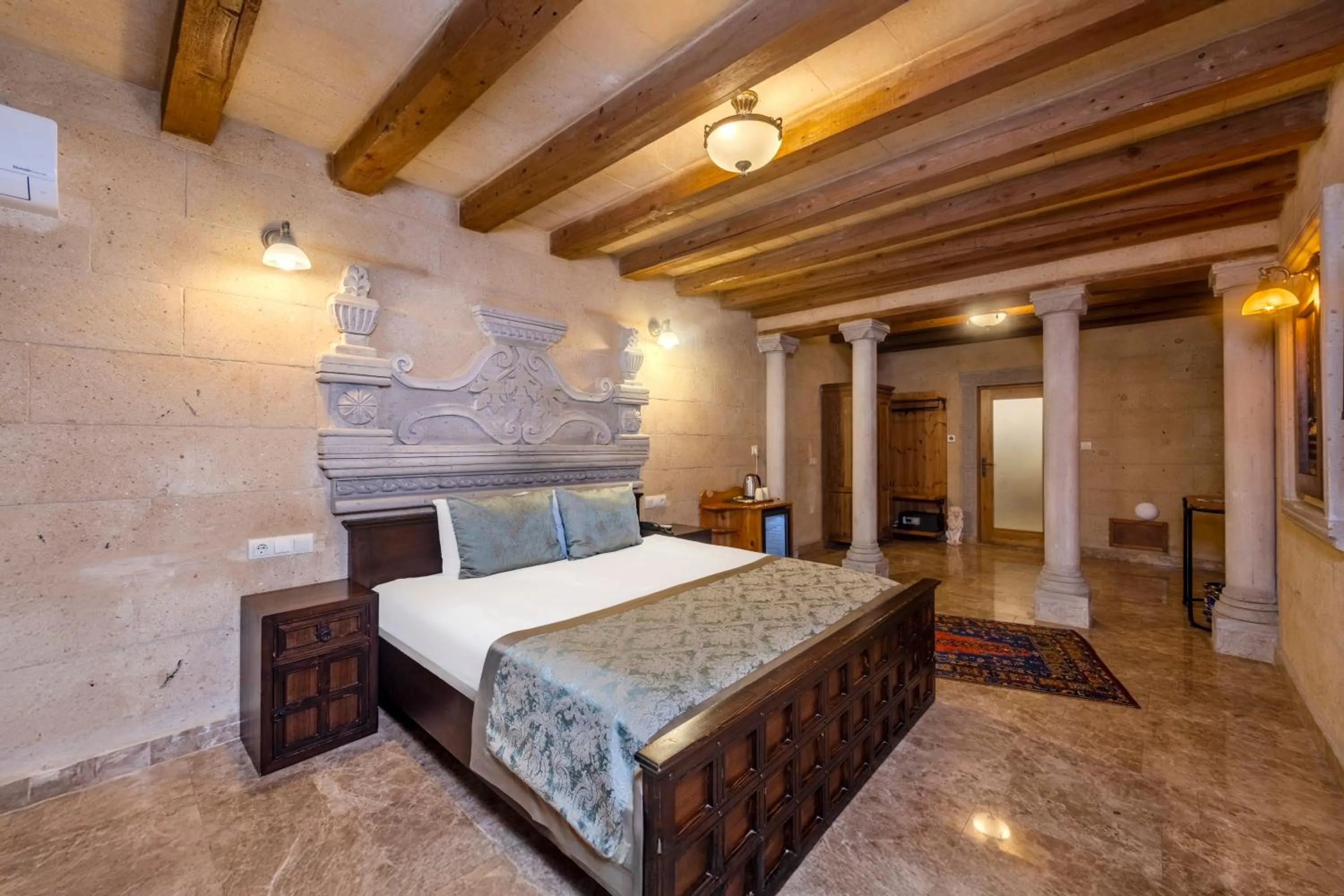 Bed in Cratus Stone Palace