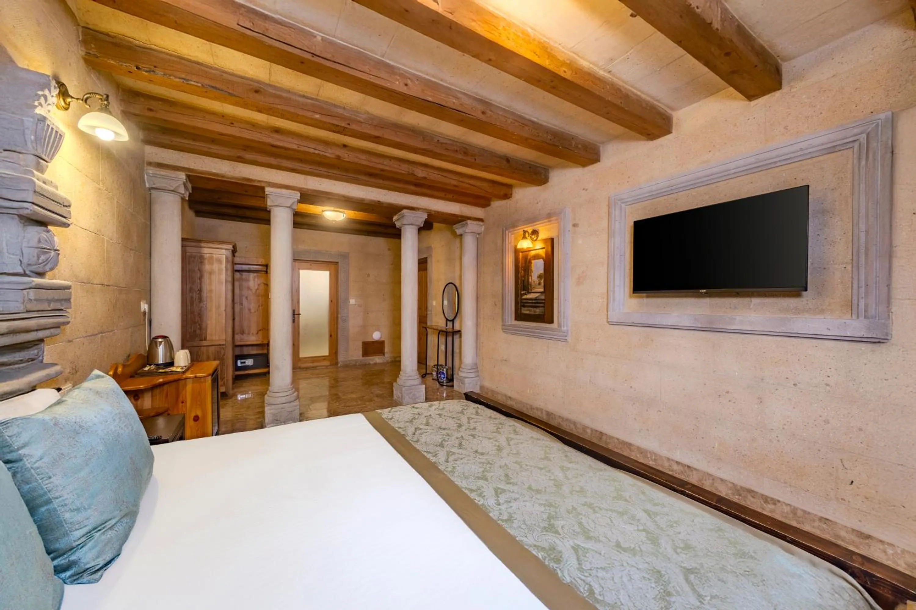 Bed in Cratus Stone Palace