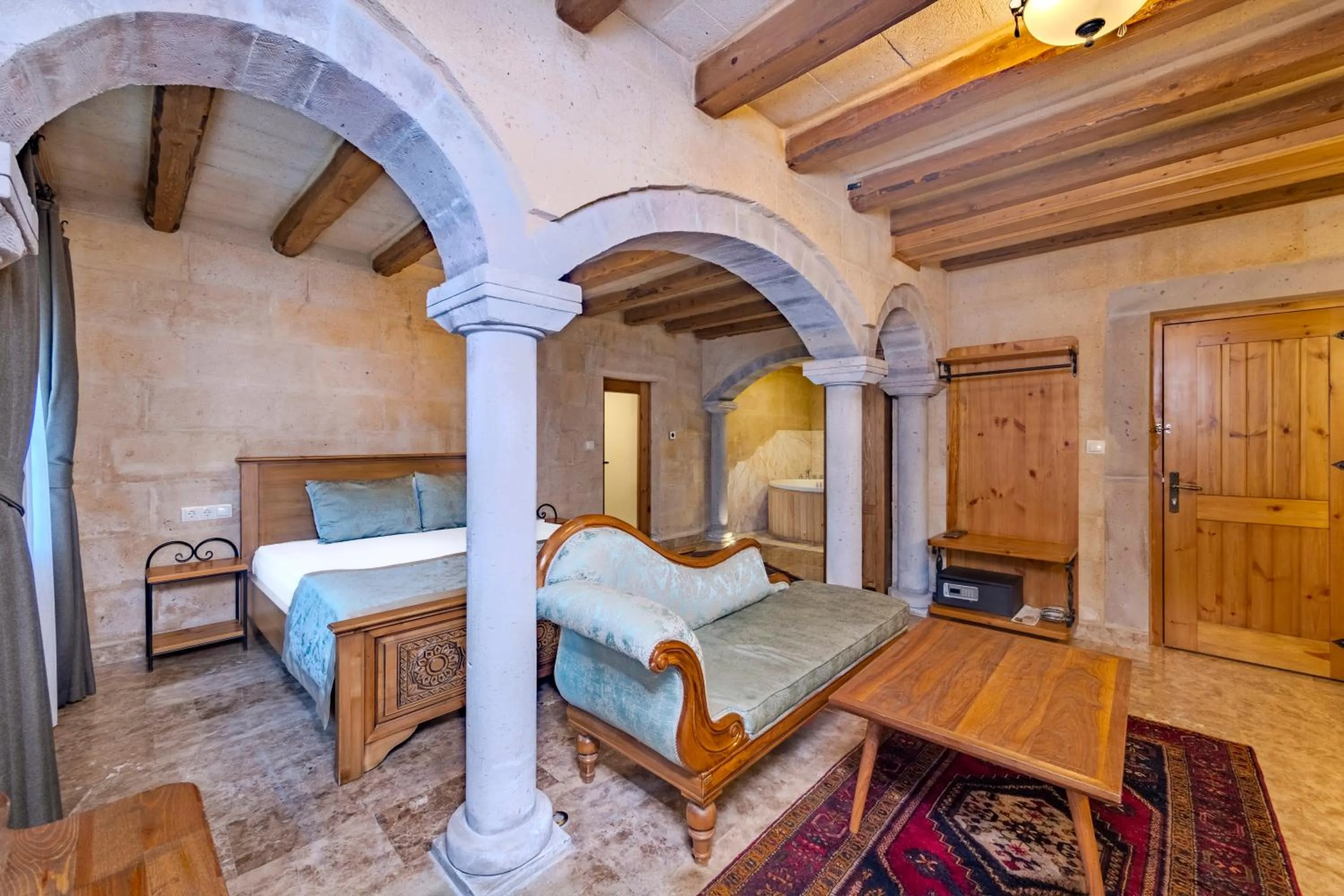 Bed in Cratus Stone Palace