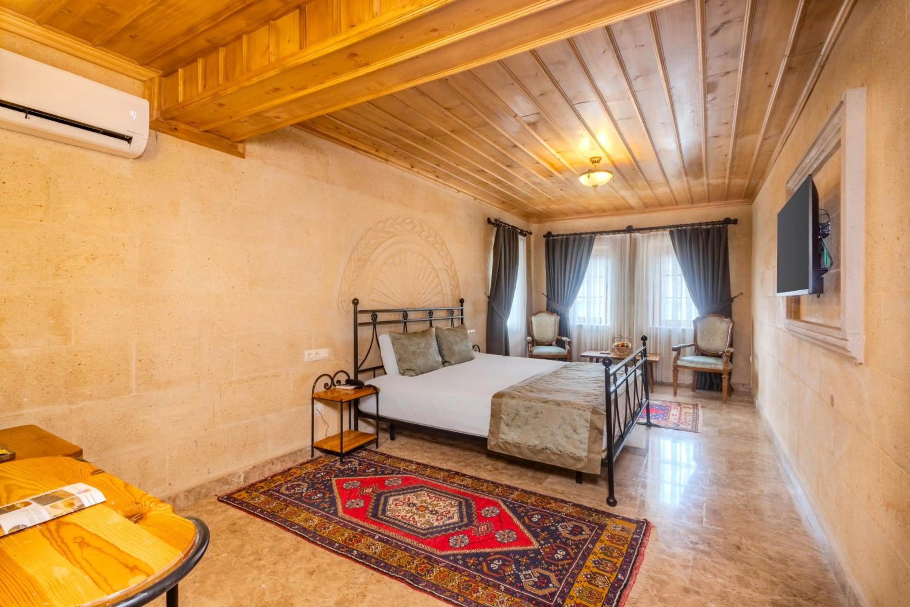 Bed in Cratus Stone Palace