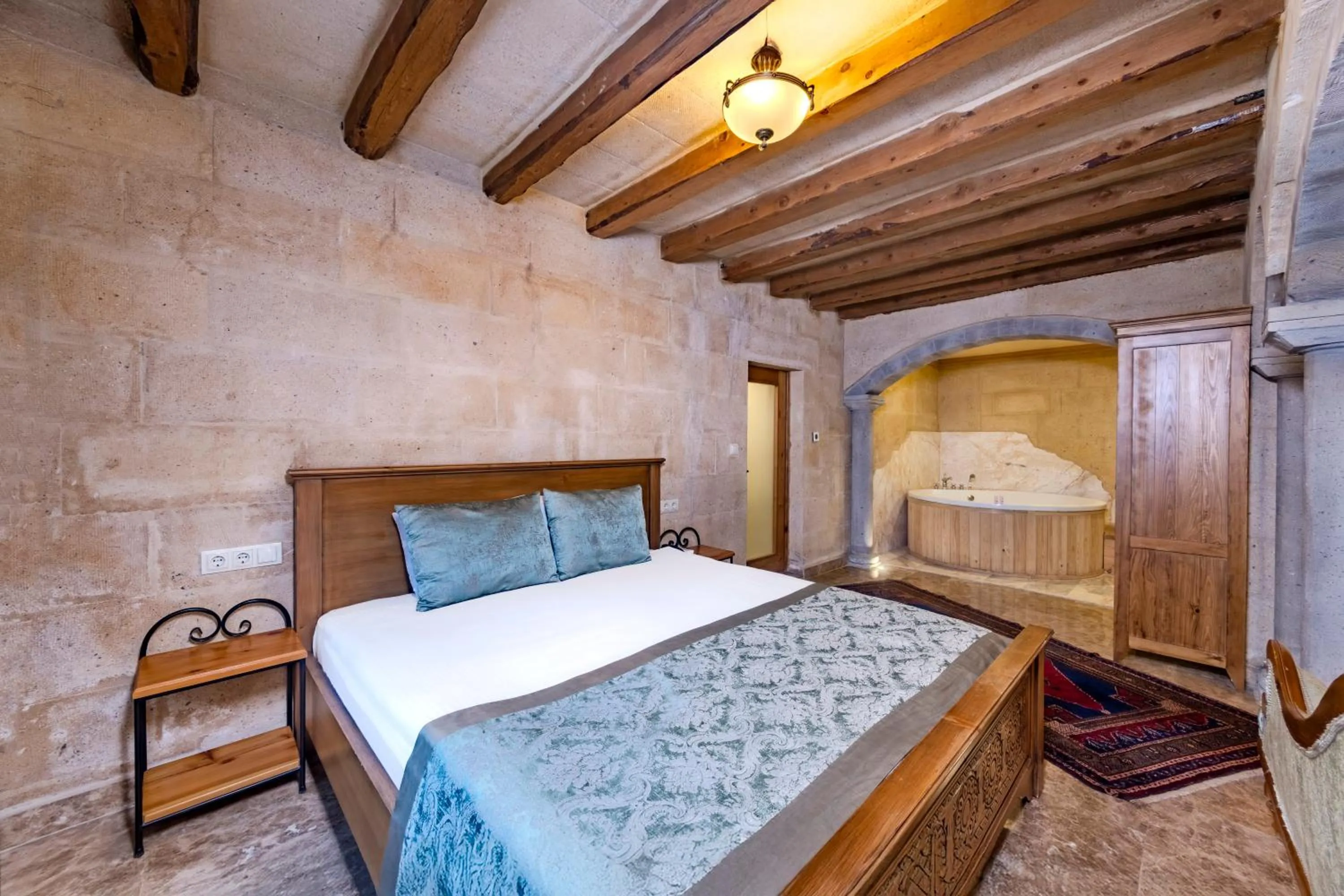 Bed in Cratus Stone Palace