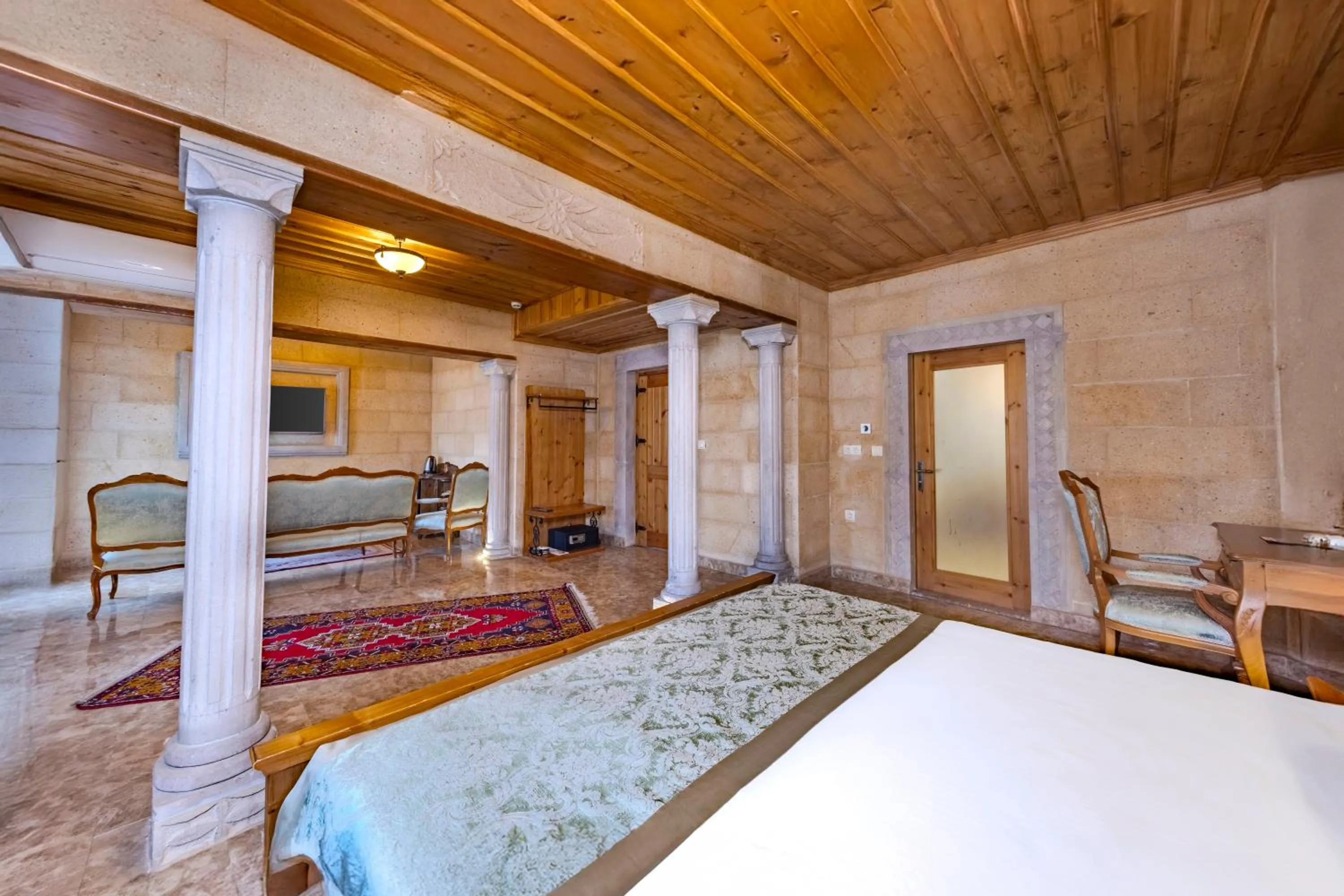 Bed in Cratus Stone Palace