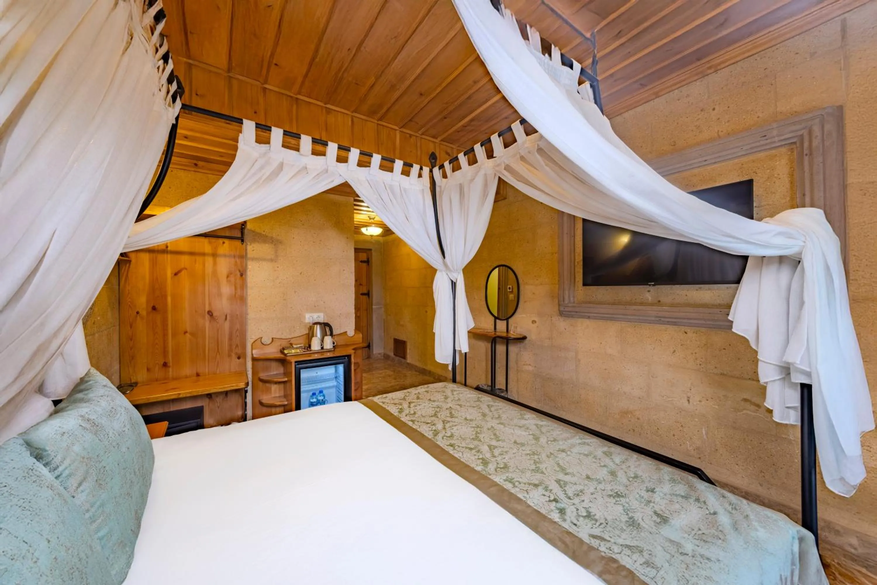 Bed in Cratus Stone Palace