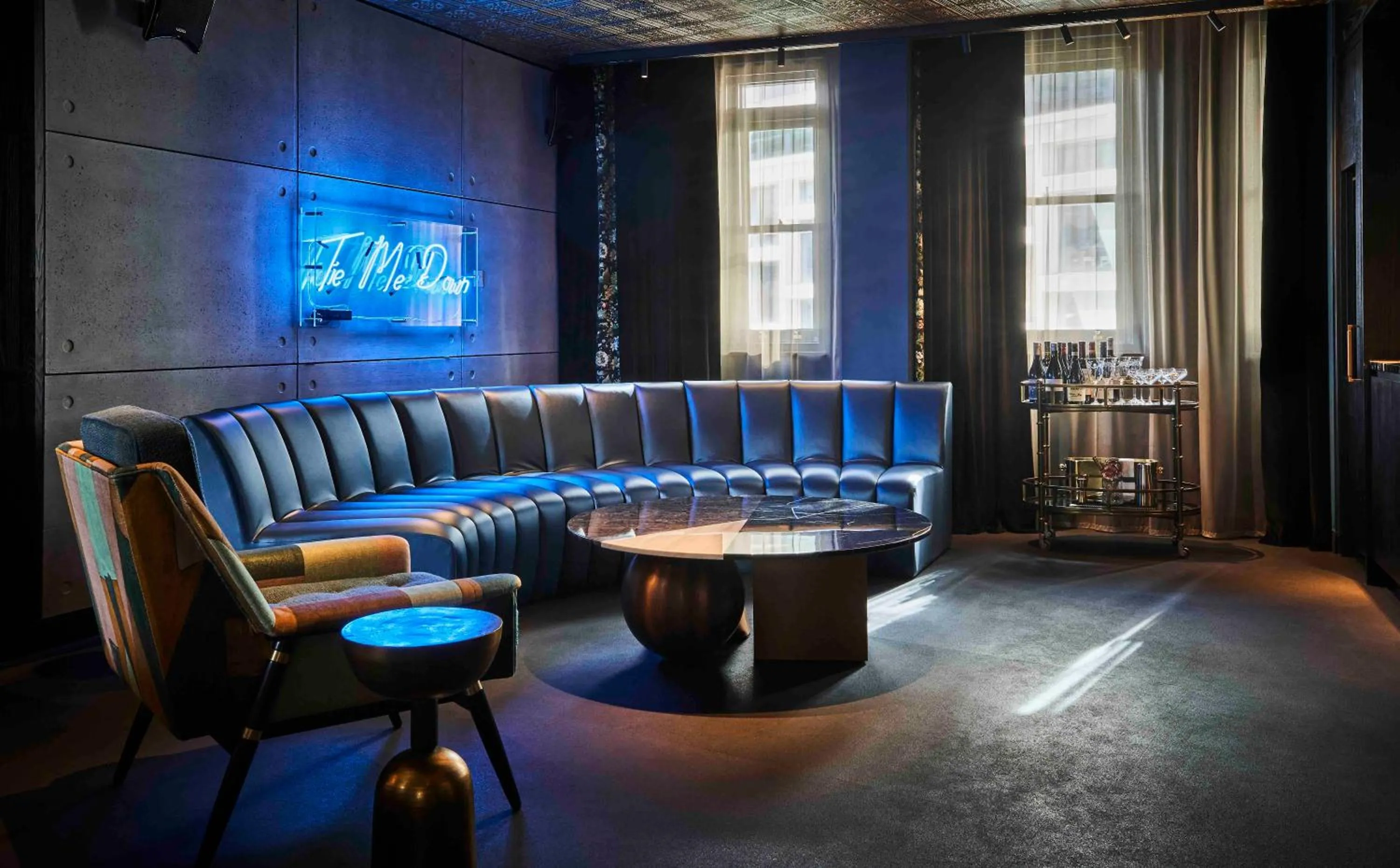 Living room in Chateau Denmark London