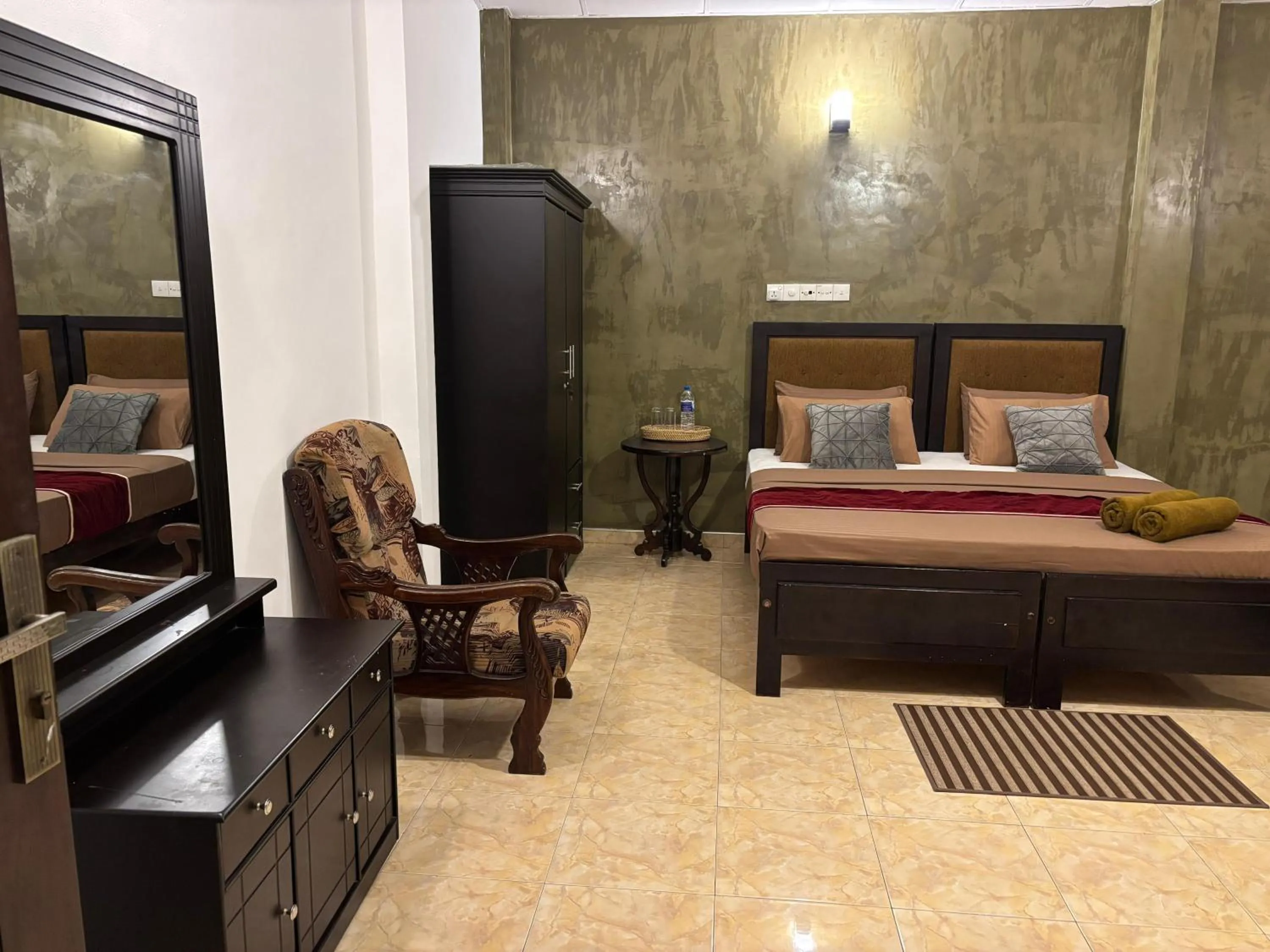 Bed in Kismet Rest Mirissa