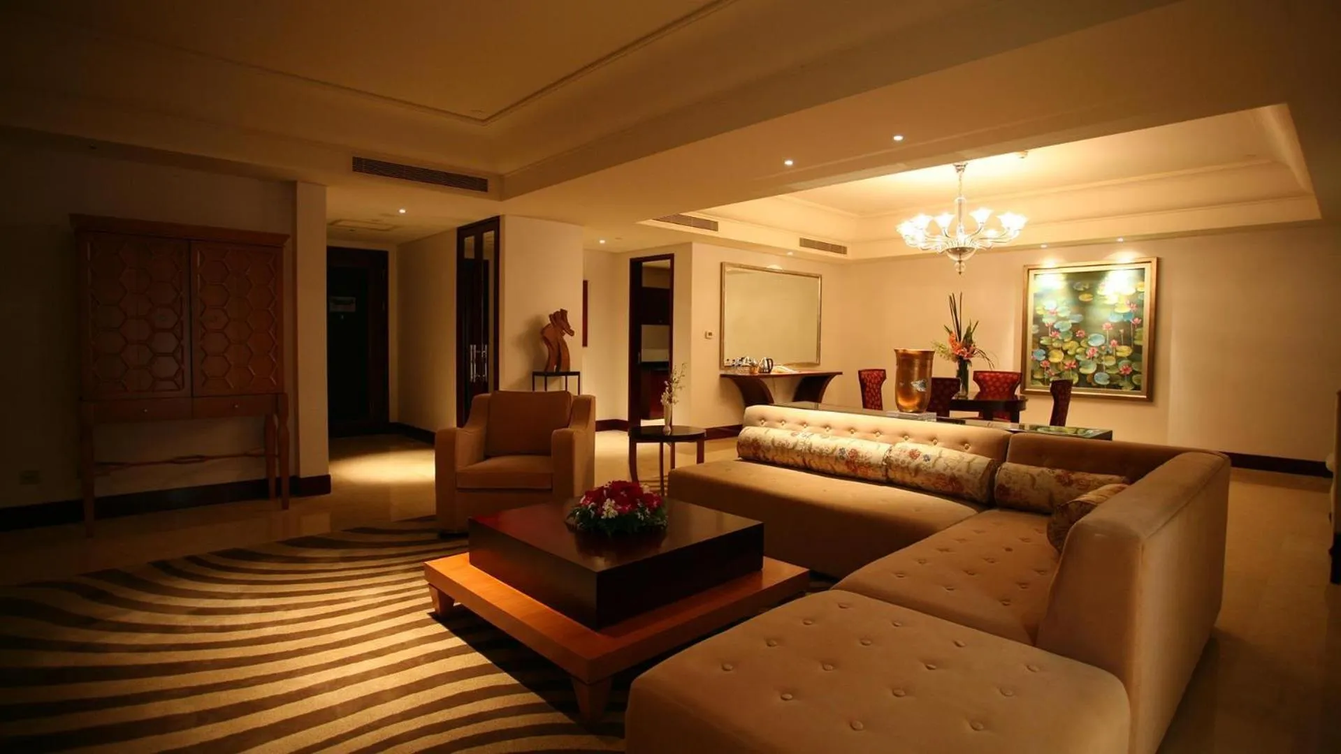 Photo of the whole room in Kempinski Hotel Suzhou