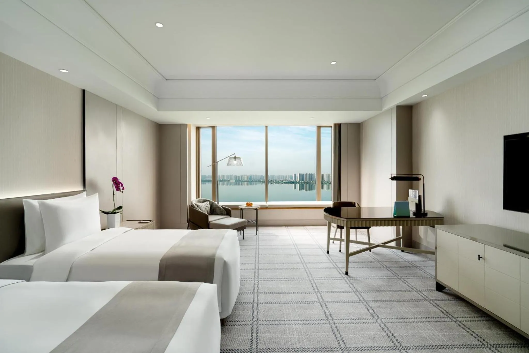 Bedroom, Bed in Kempinski Hotel Suzhou