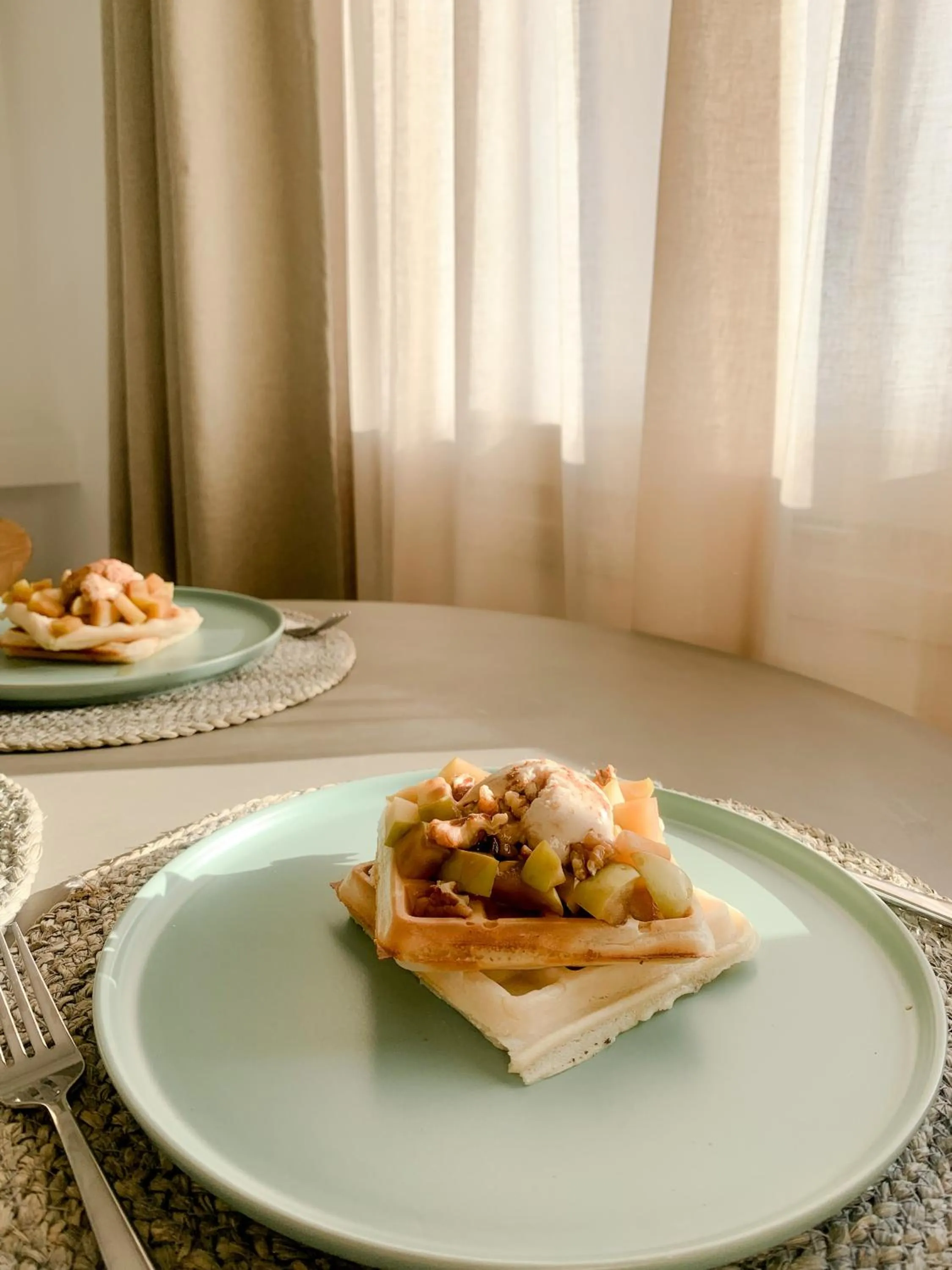 Breakfast in Mod Santorini Vegan Accommodation