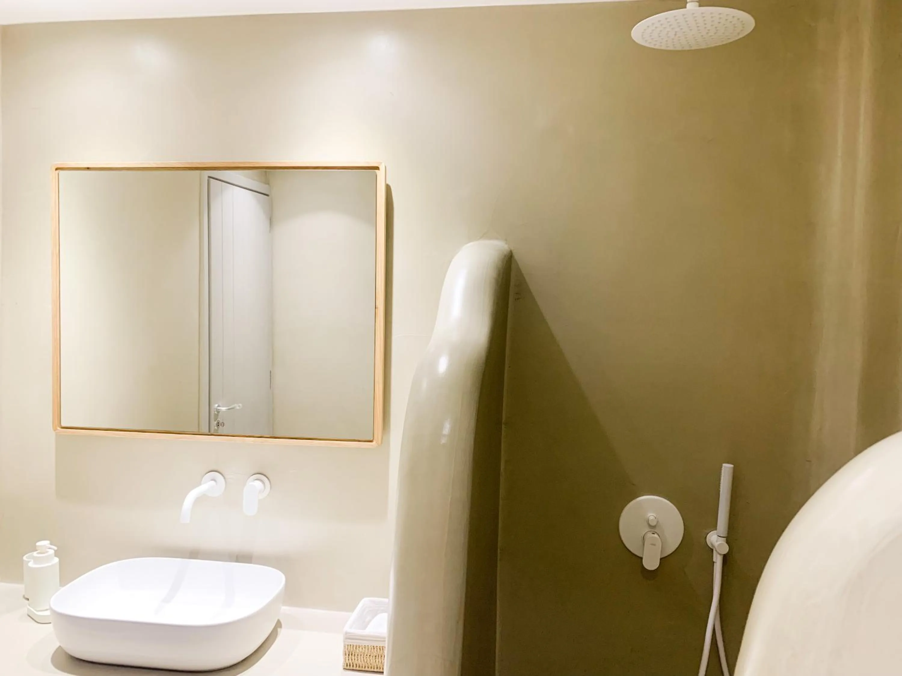 Bathroom in Mod Santorini Vegan Accommodation