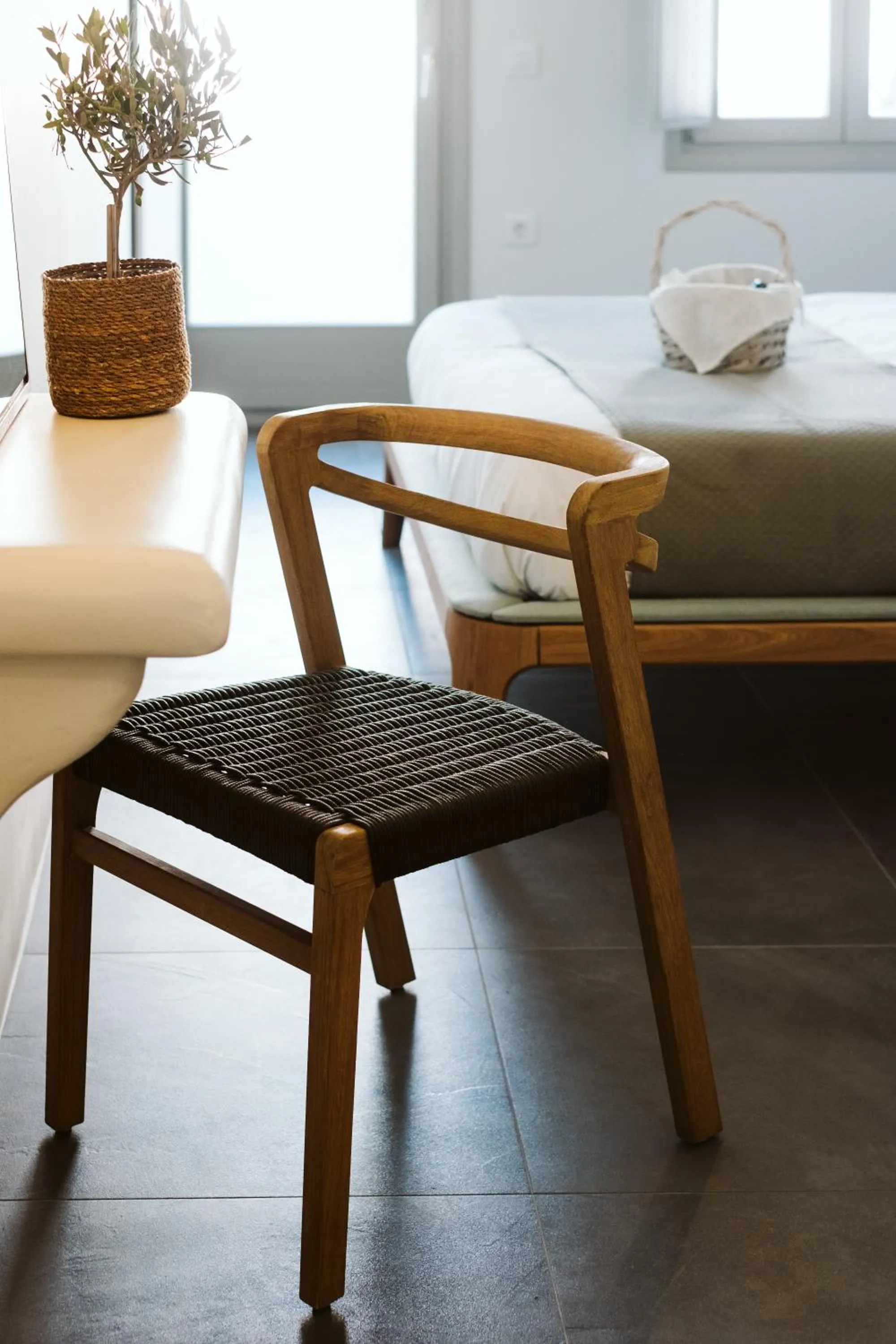 Decorative detail in Mod Santorini Vegan Accommodation