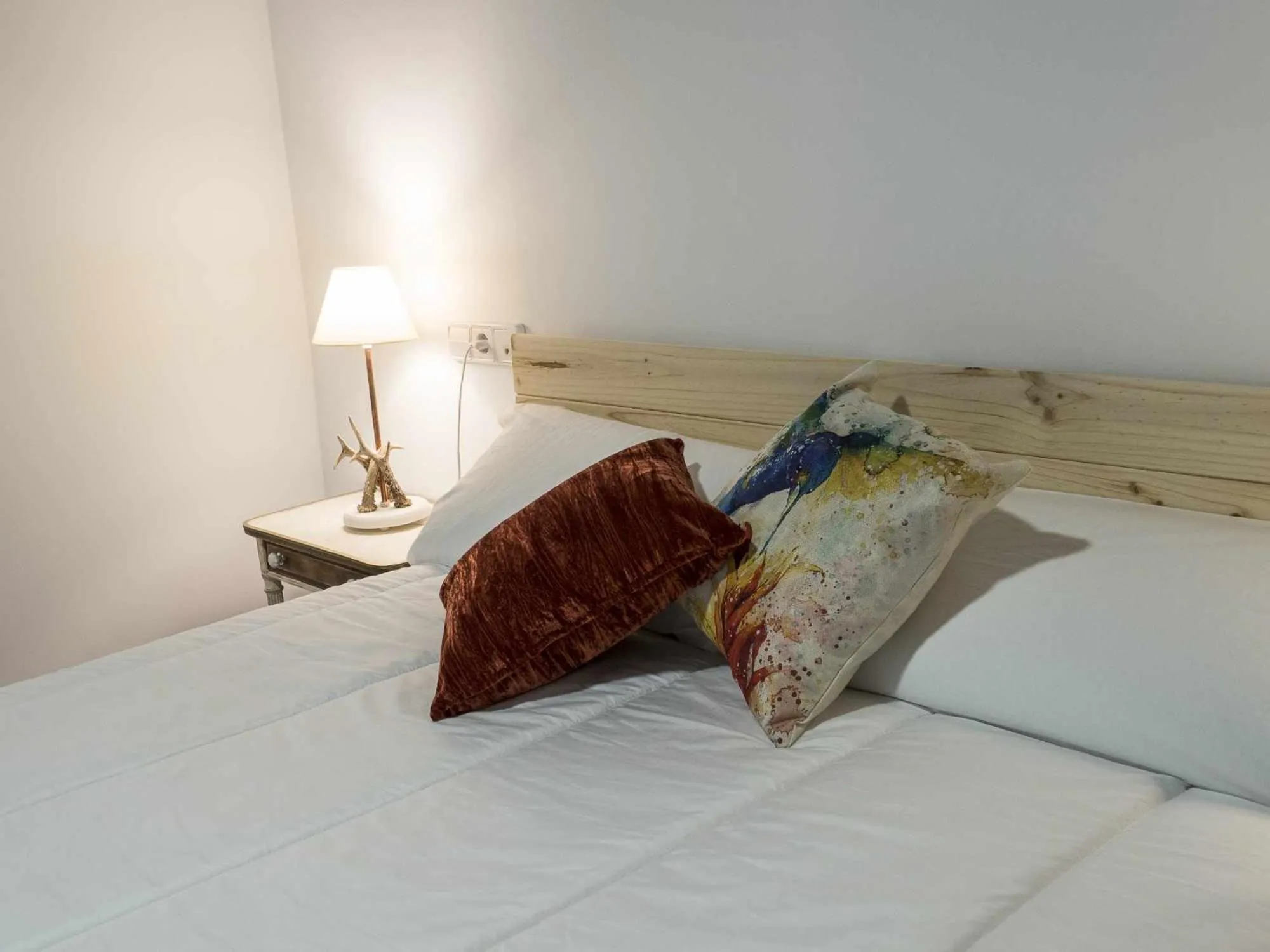 Bed in Posada Casa Juanes