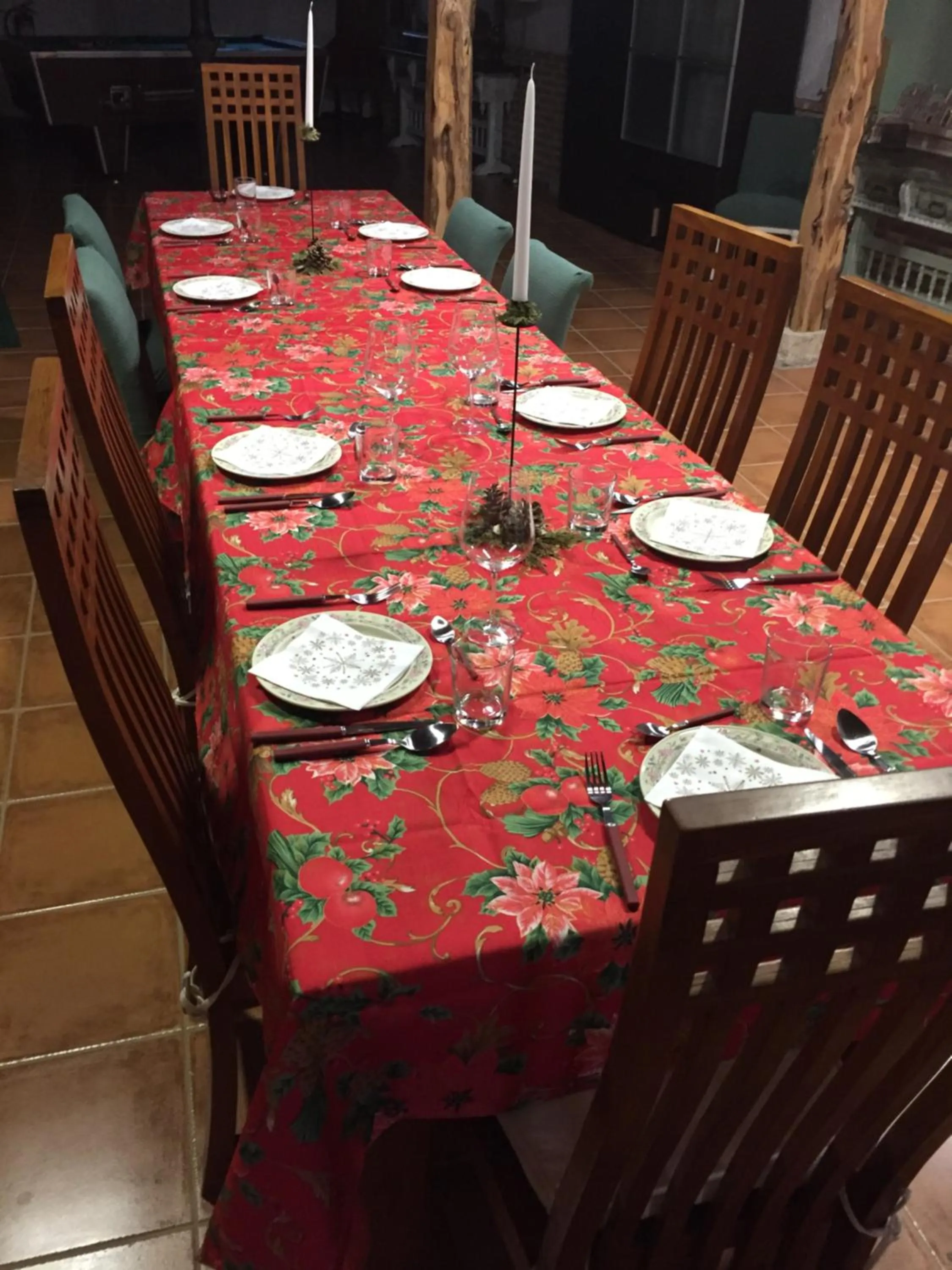 Dining area in Posada Casa Juanes