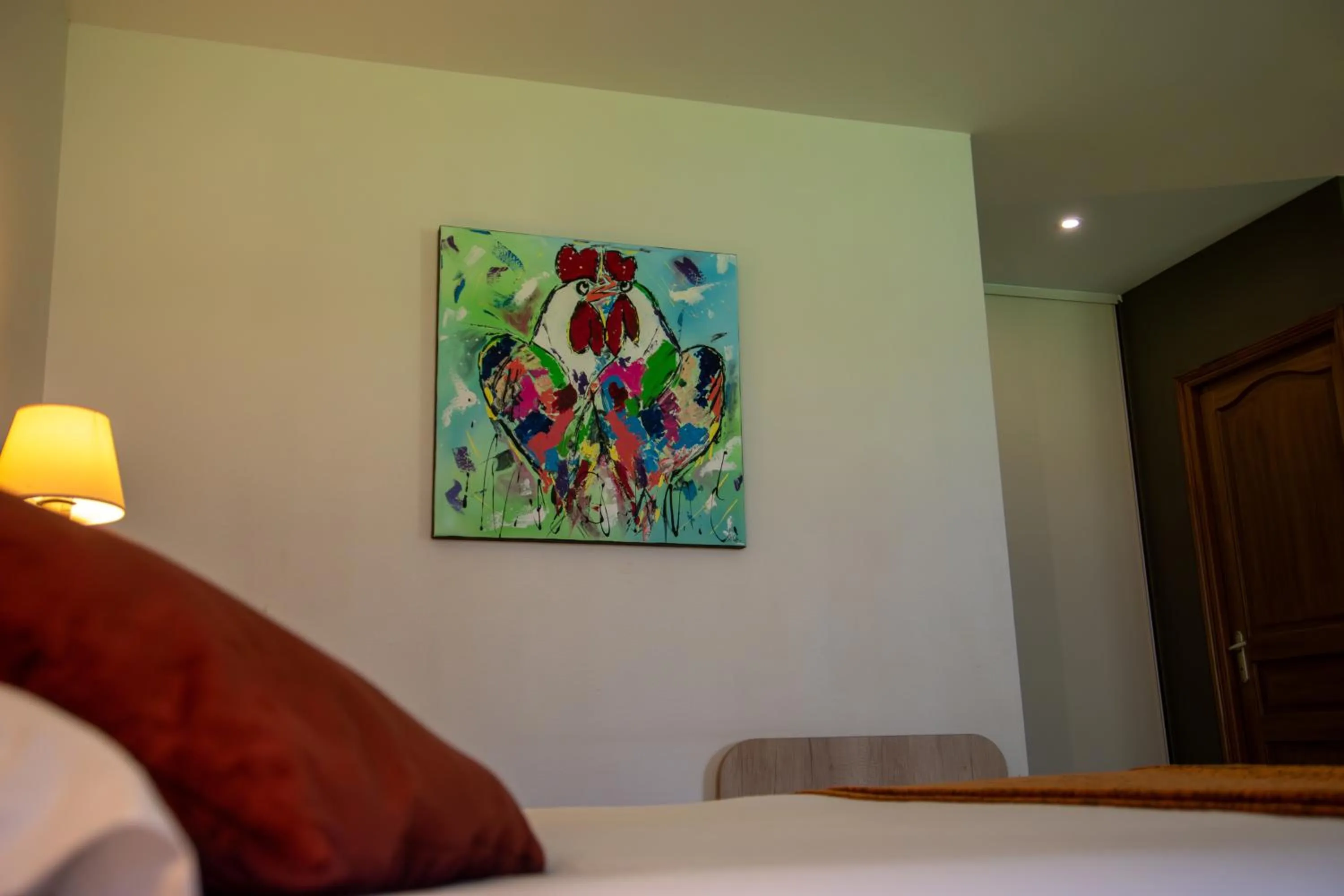 Bedroom, Bed in Logis Des Sources